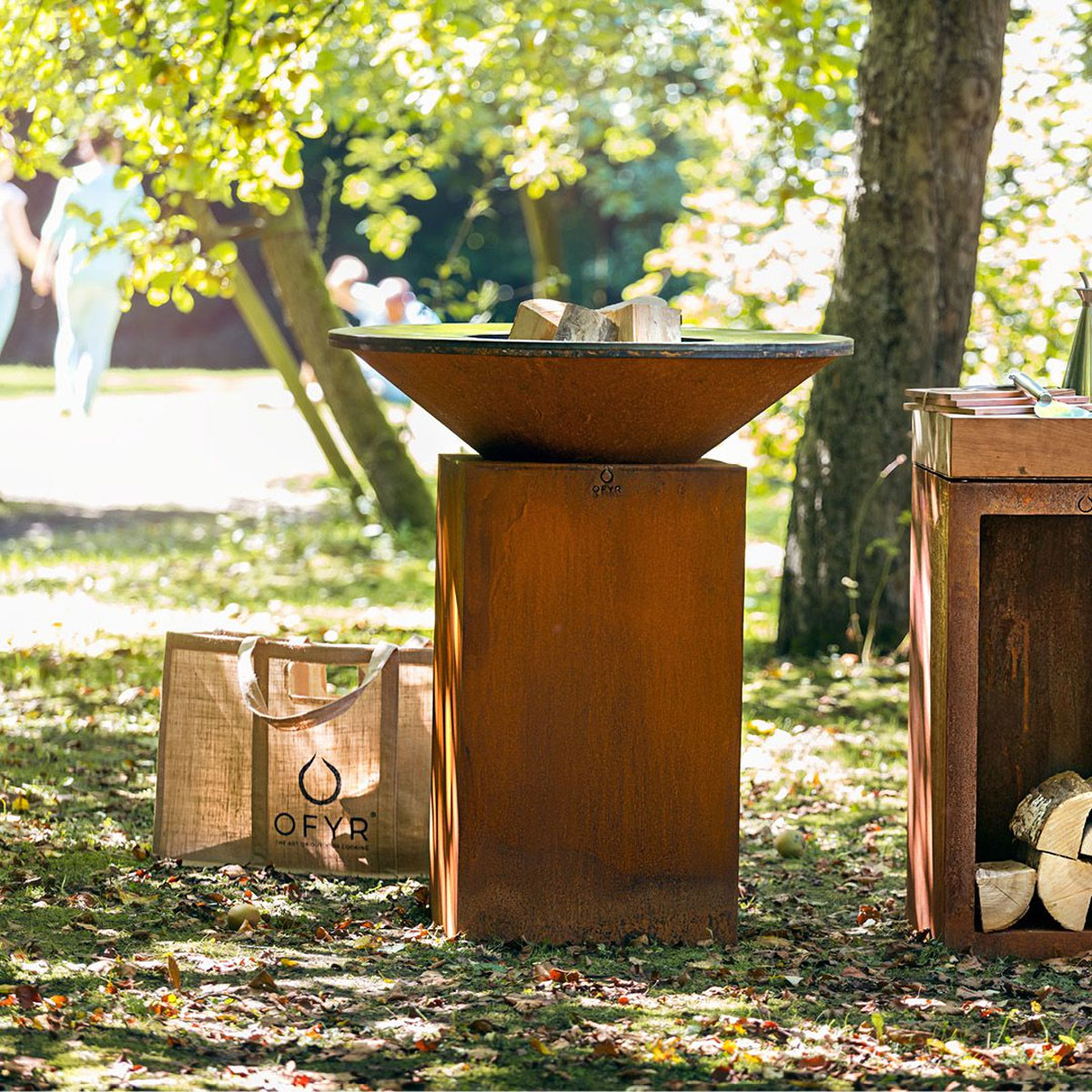 OFYR Feuerplatte Classic+ 85, Corten