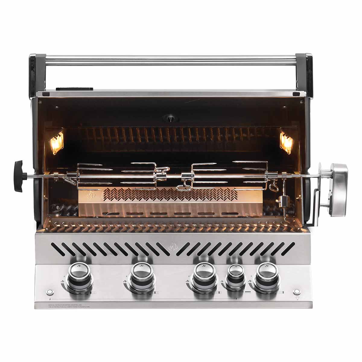 Napoleon Einbaugrill Prestige Pro 500, Edelstahl, 2022, inkl. Drehspieß Napoleon Einbaugrill Prestige Pro 500, Edelstahl, 2022, inkl. Drehspieß