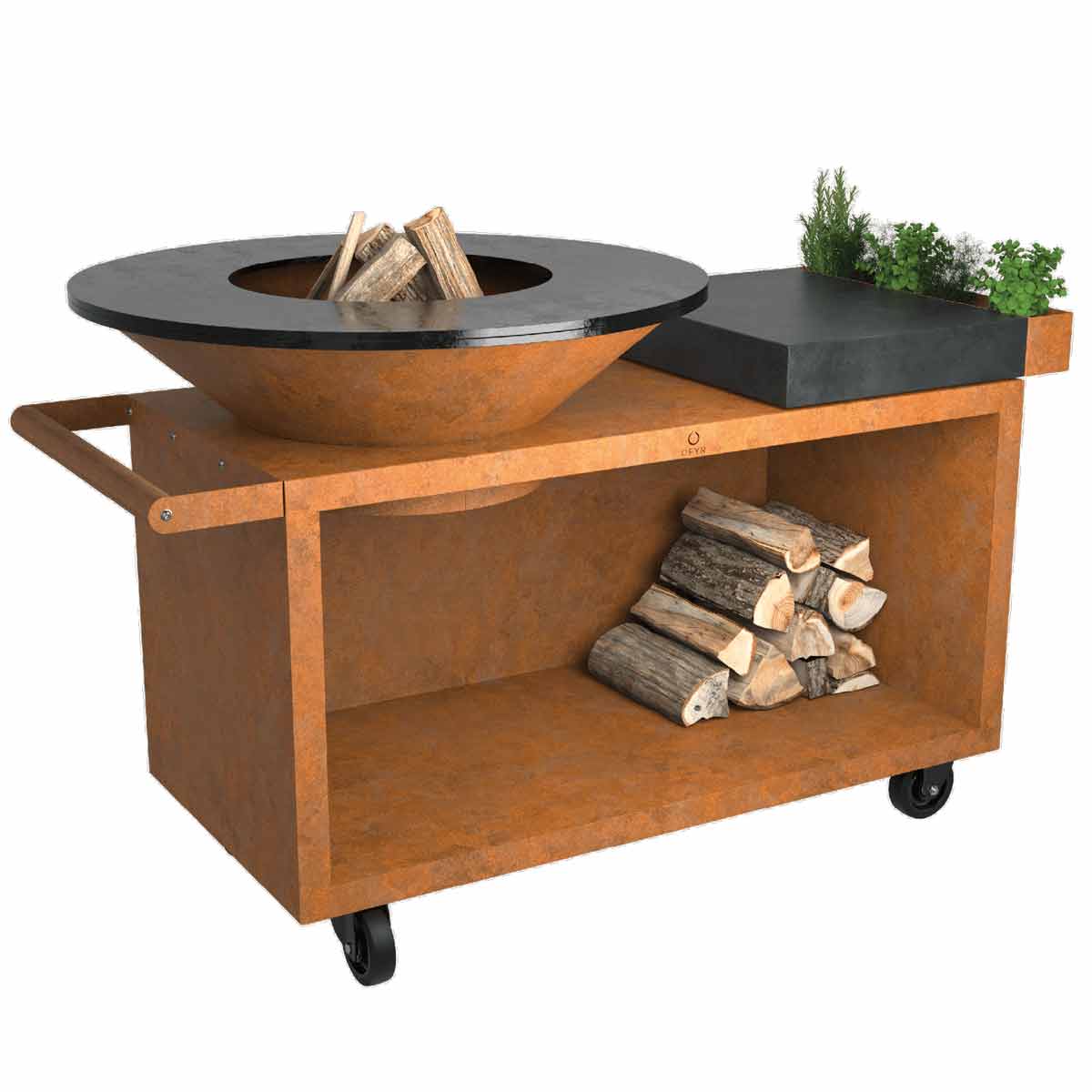 OFYR-Island+ Corten 100 PRO Ceramic Dark Grey