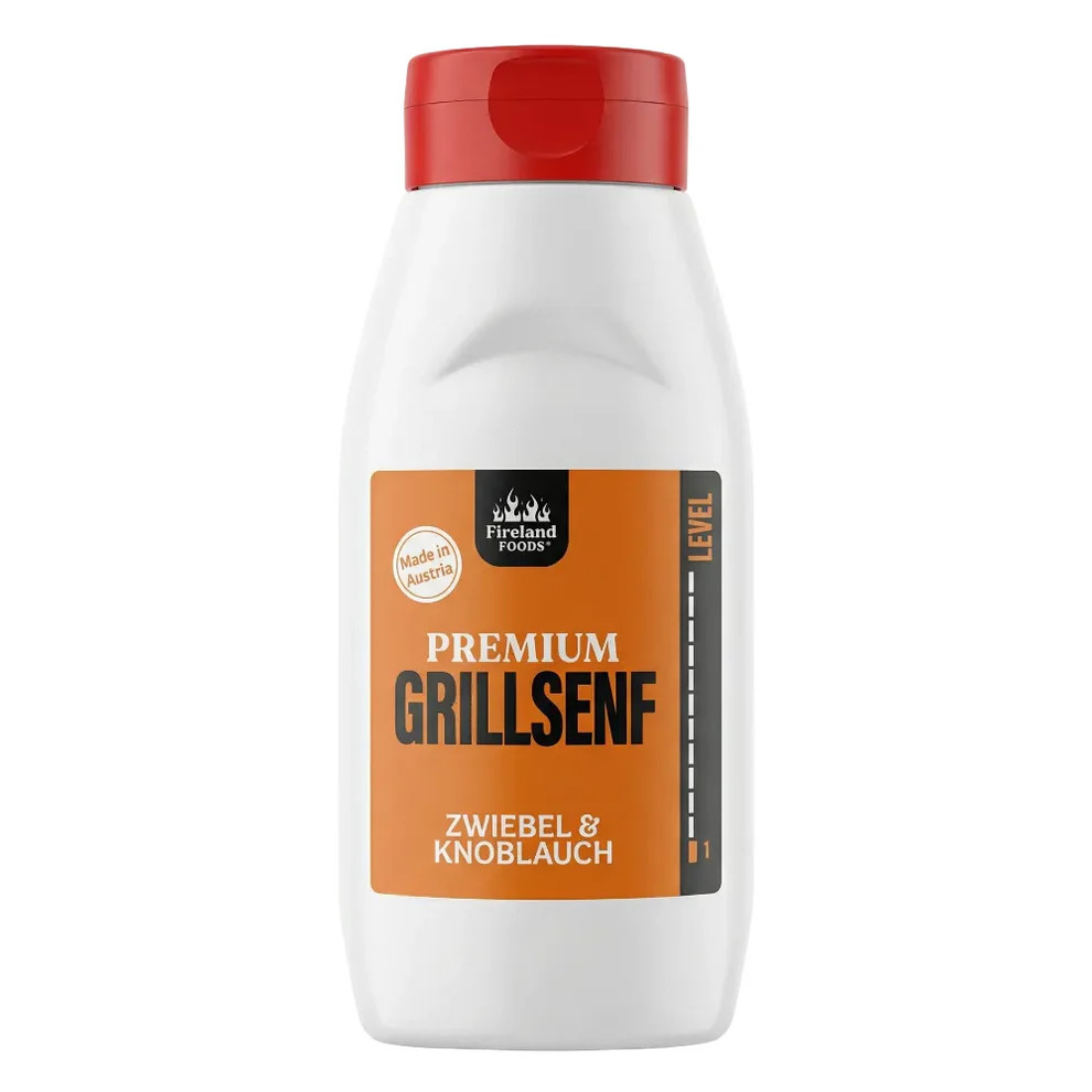 Grillsenf Zwiebel & Knoblauch 500 ml