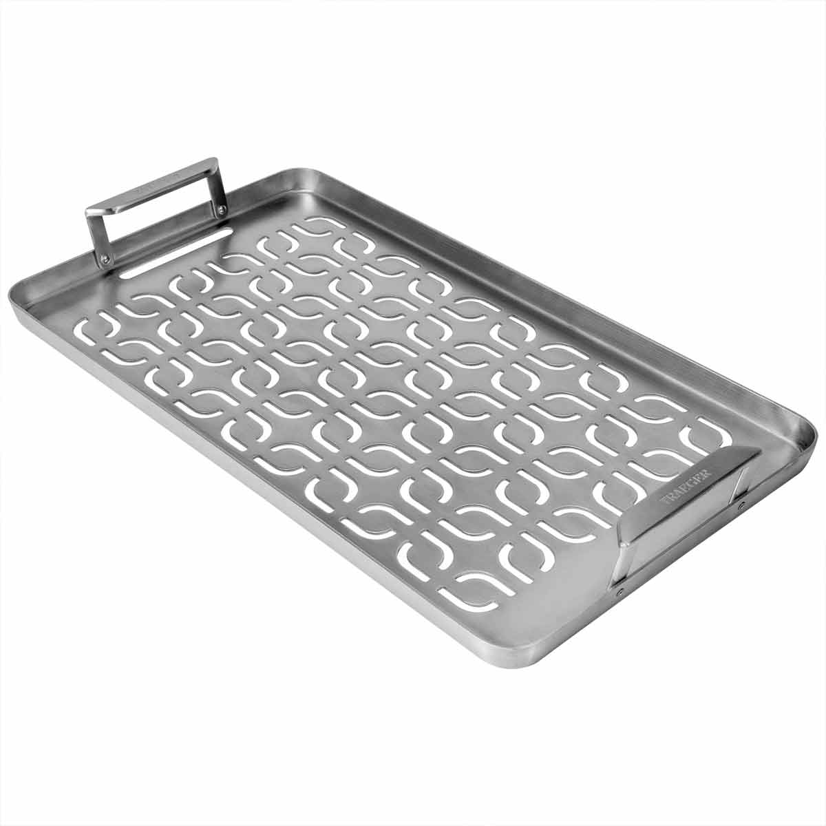 Traeger ModiFire Grillkorb | Edelstahl | 46,4 x 25,8 x 6,6 cm