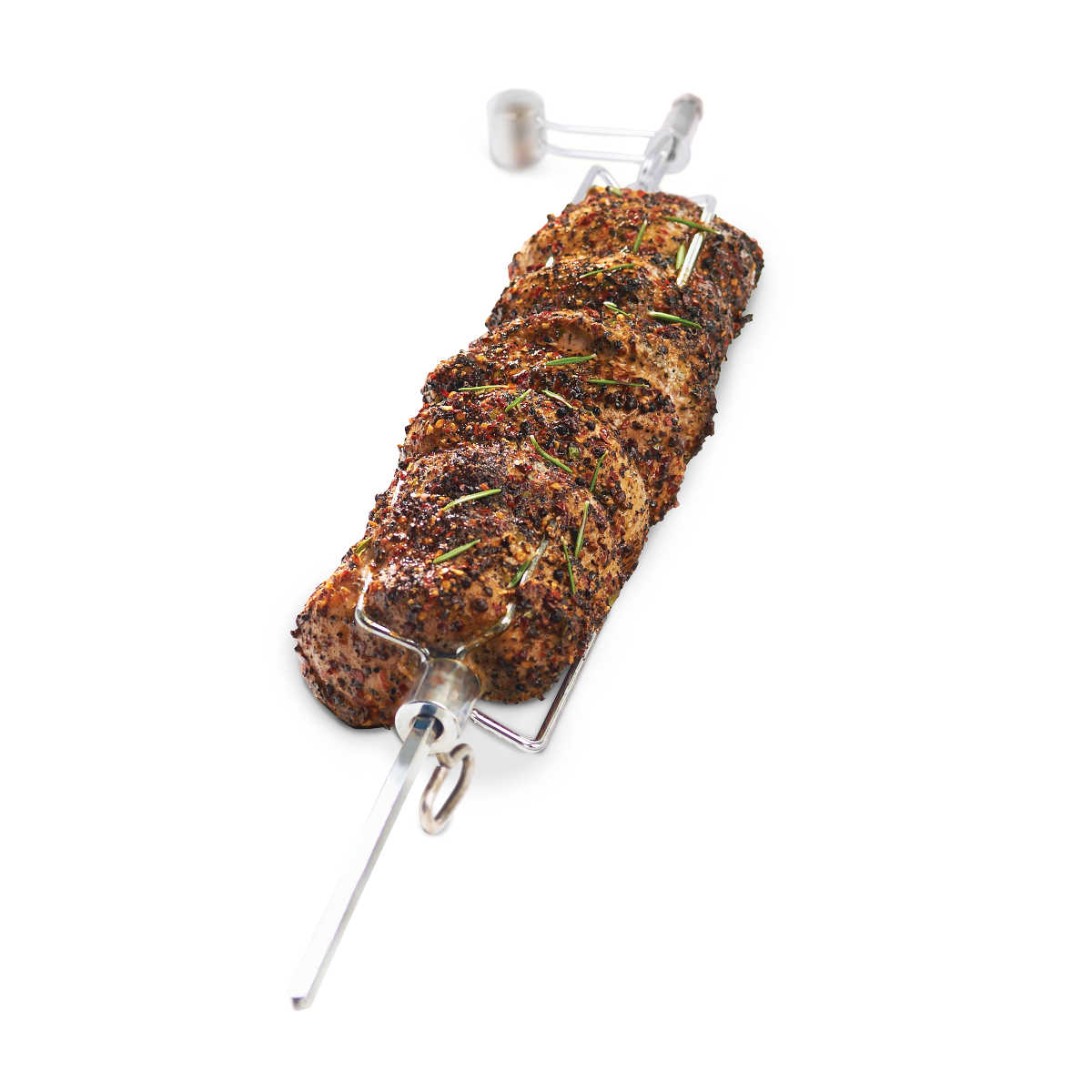 Broil King Drehspieß mit Elektromotor für Pellet Smoker