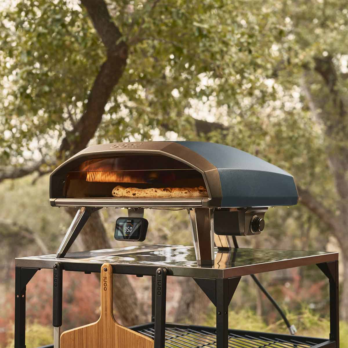 Ooni Koda 2 Pro Gas Pizzaofen, Seitenansicht