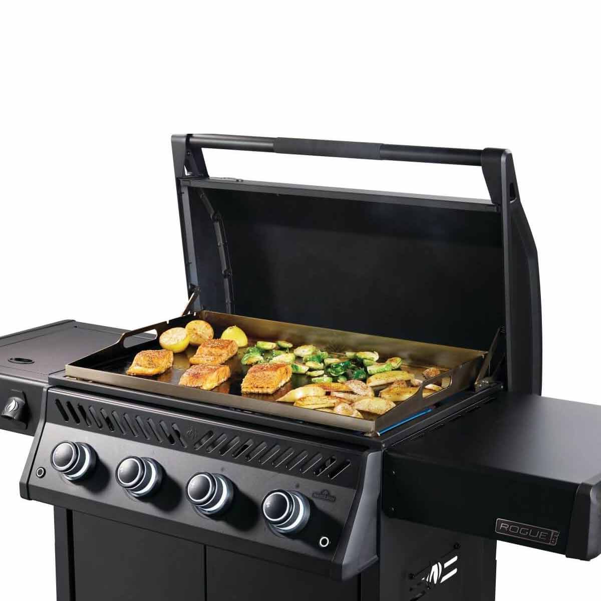 Napoleon Phantom Rogue Pro | Plancha Gasgrill | Mattschwarz