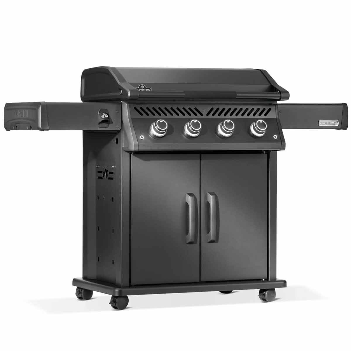 Napoleon Phantom Rogue Pro | Plancha Gasgrill | Mattschwarz