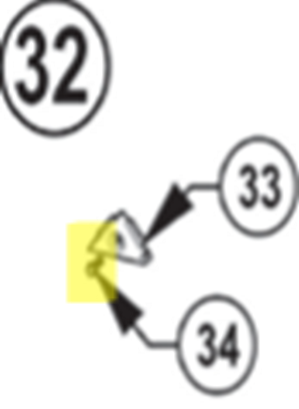 Napoleon Schraube 1/4-20 x 7/8” CHARCOAL, PRESTIGE, PRO