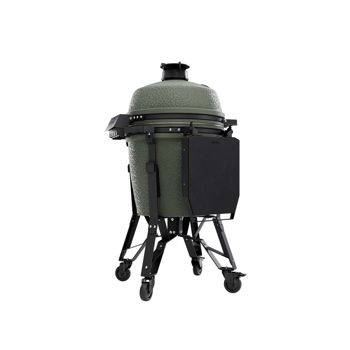 BSTRD. Pro Large Kamado Alpine-Green Fire & Flavor Bundle