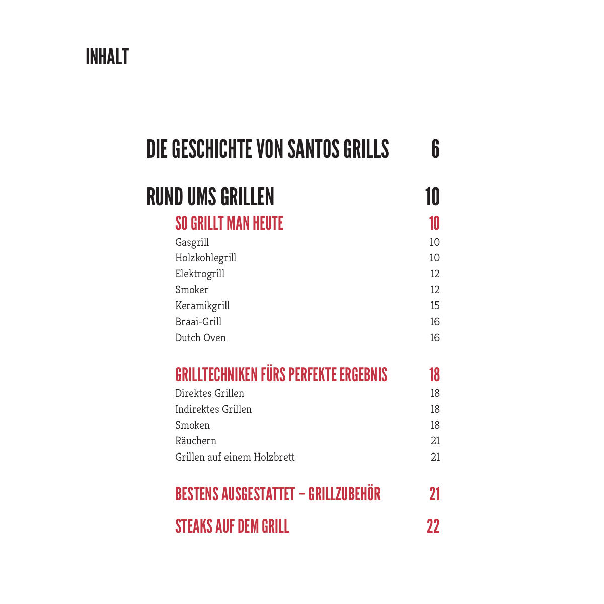SANTOS DAS GRILLBUCH 100 Rezepte der Santos Grillmeister Inhaltsverzeichnis 1 SANTOS DAS GRILLBUCH 100 Rezepte der Santos Grillmeister Inhaltsverzeichnis 1