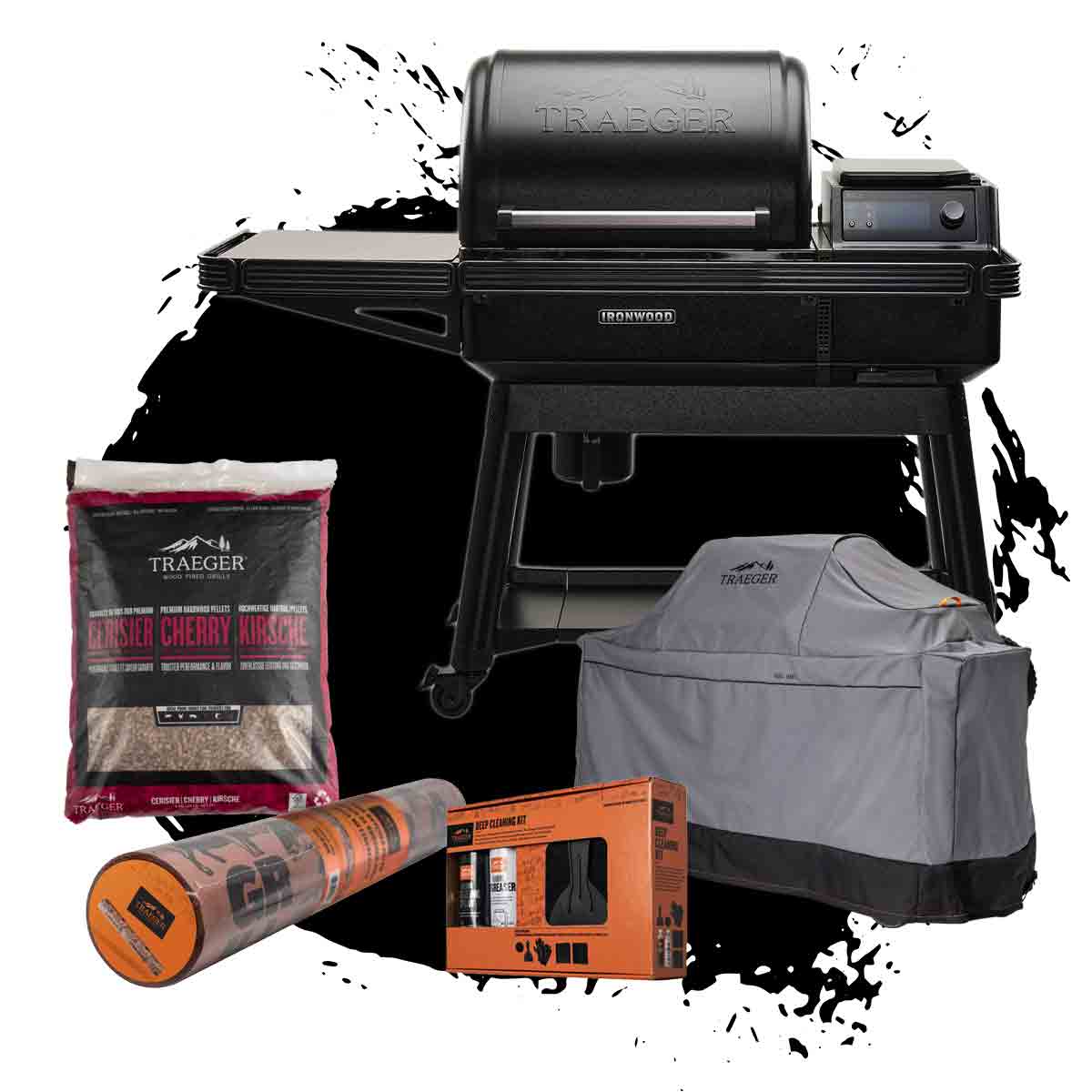 Traeger Pelletgrill Ironwood BBQ Ready Set