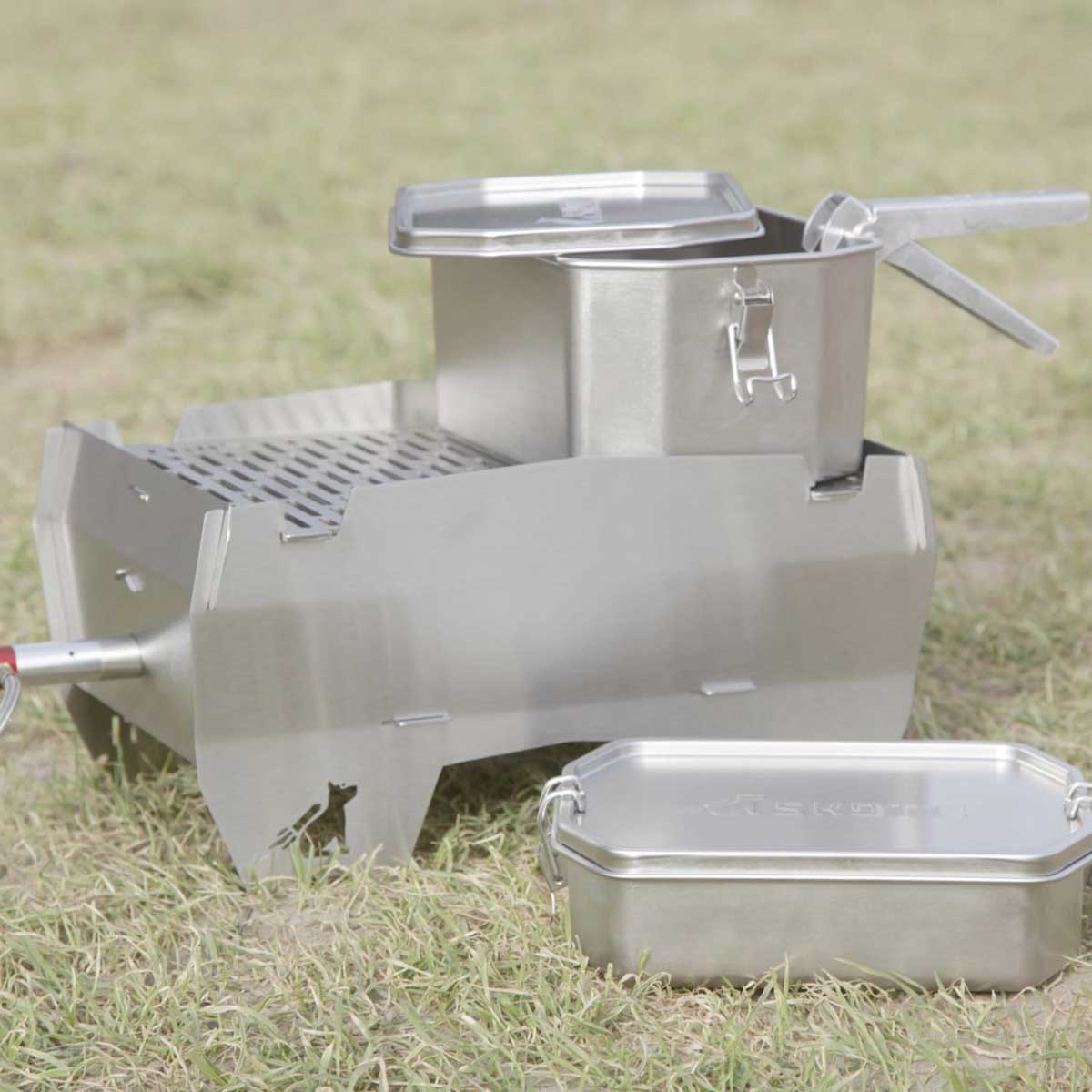 Skotti Boks Edelstahlbox 1 Liter Skotti Boks Edelstahlbox 1 Liter