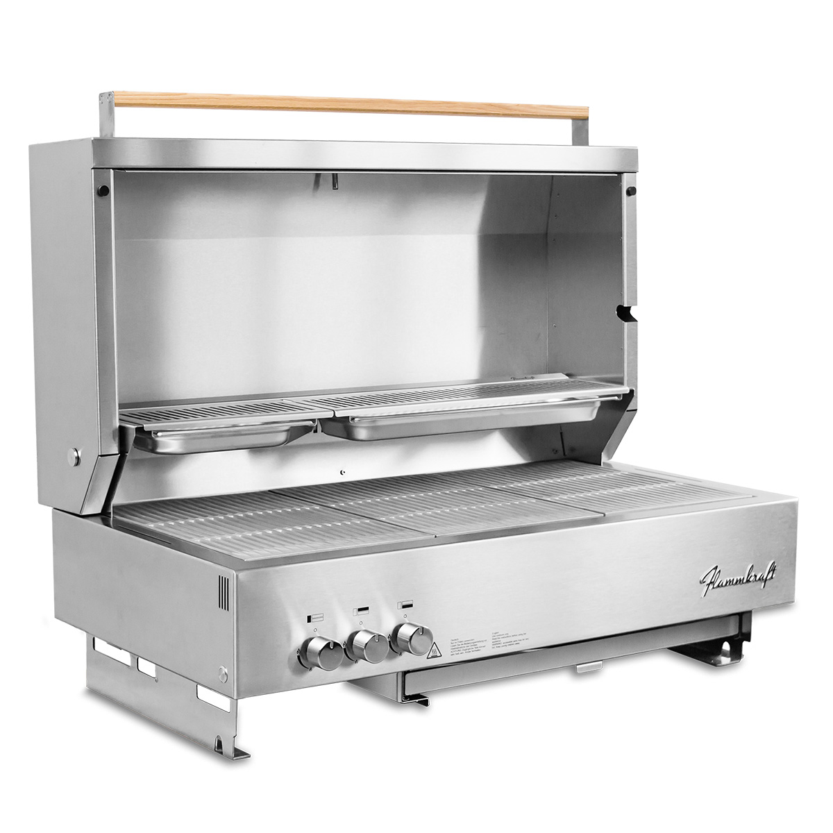 Flammkraft Block D | Gen. 5 | Einbaugrill | Erdgas