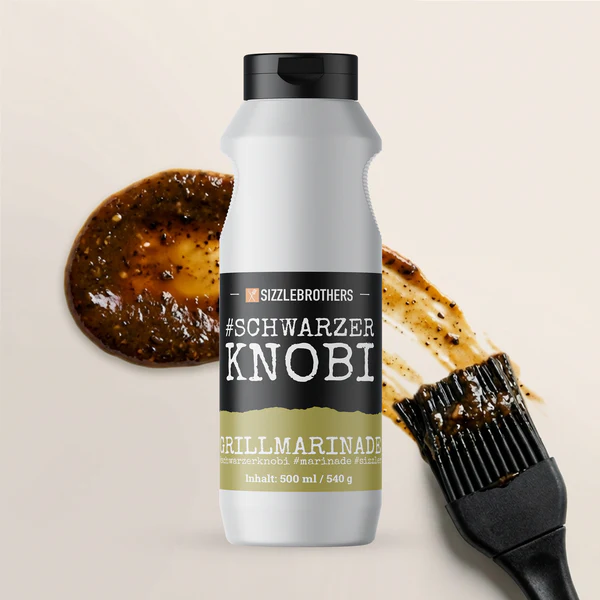 SizzleBrothers Schwarzer Knobi Grillmarinade