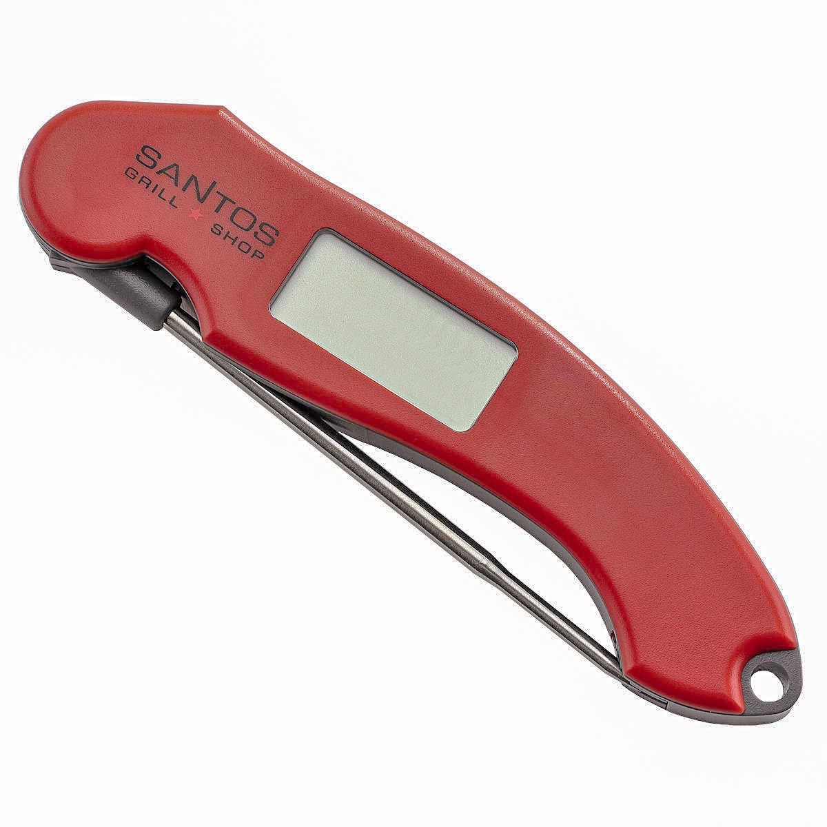 SANTOS BBQ Thermometer klappbar, Digital-Grillthermometer