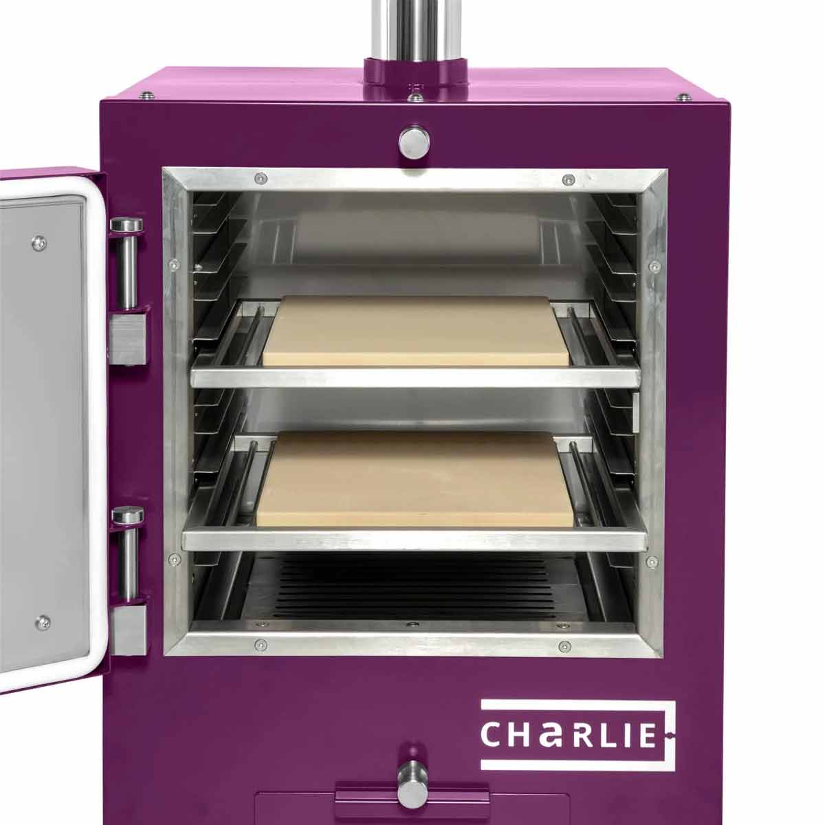 Charlie Oven Cheeky Tischofen mit separat erhältlichen Pizzasteinen