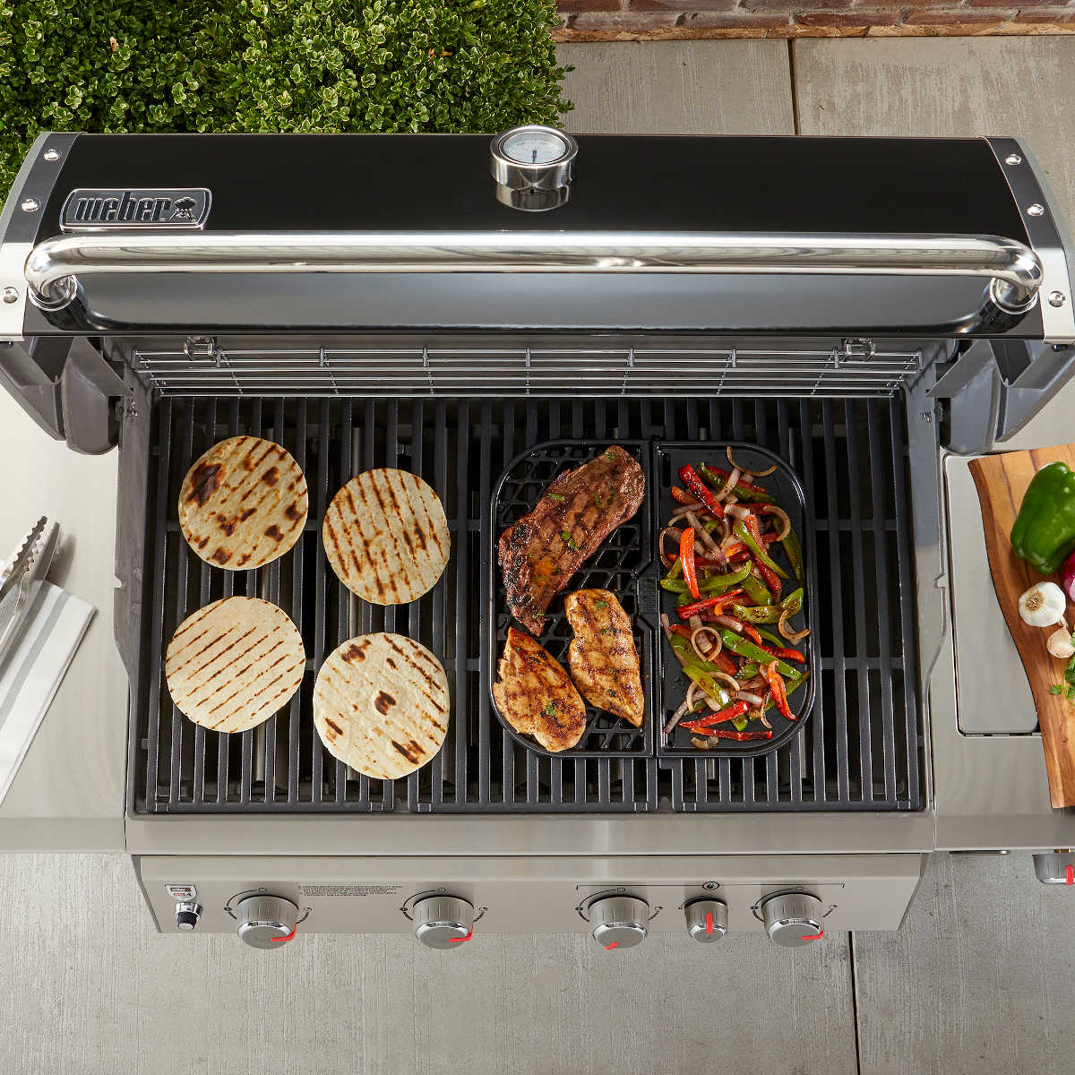 Weber 2in1 Sear Grate & Grillplatte - GBS Weber 2in1 Sear Grate & Grillplatte - GBS