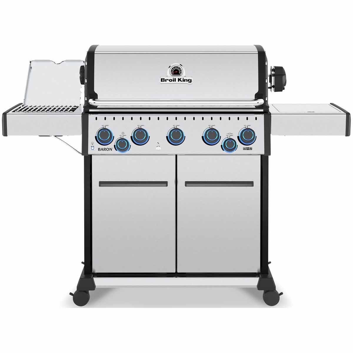 Broil King Baron 590 IRX Gasgrill Edelstahl inkl. Drehspieß
