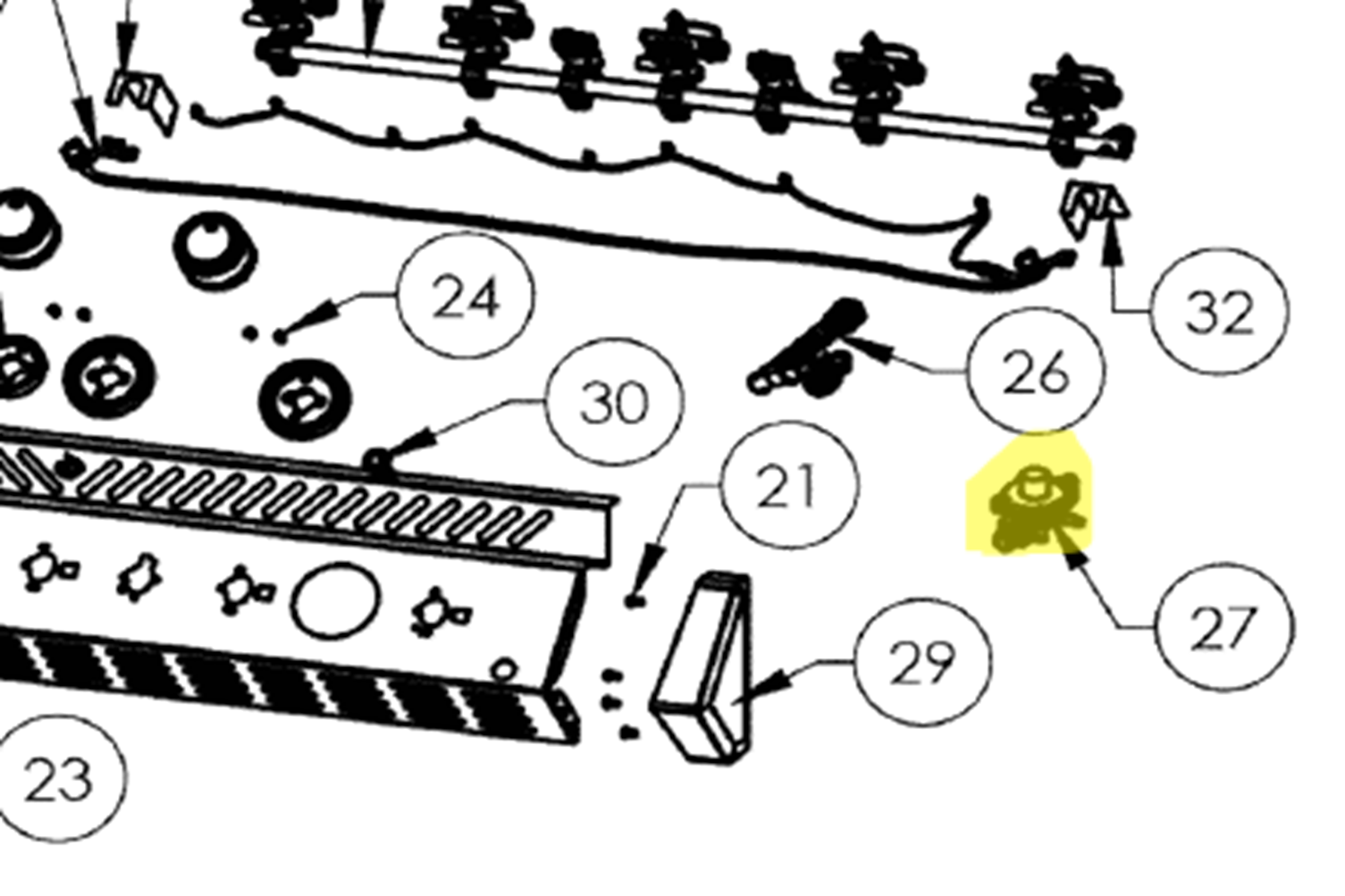 Napoleon Druckmindererregulator 50->24,5 mbar PRESTIGE (PRO), BIG