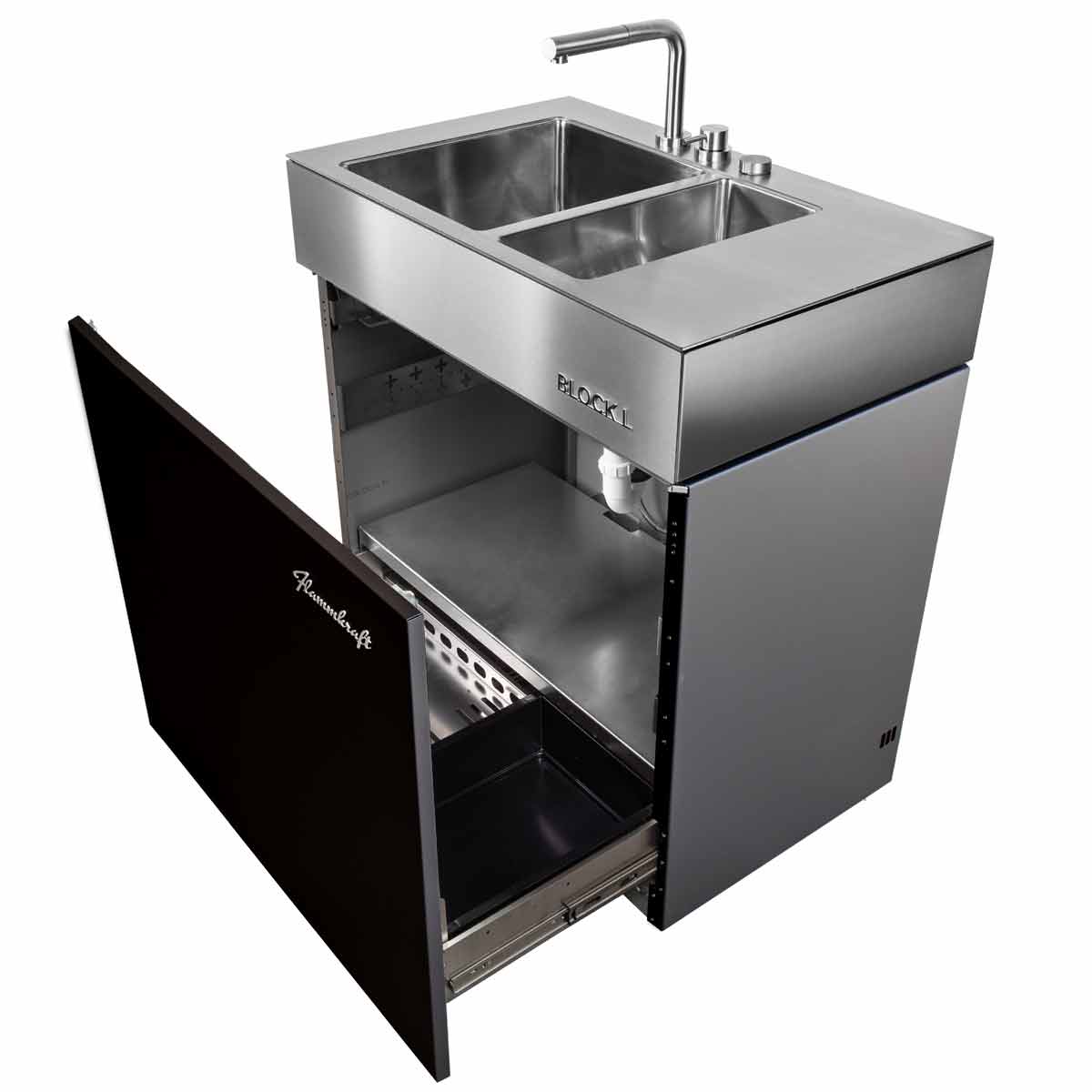 Flammkraft Block L | Gen. 5 | Elfenbeinschwarz