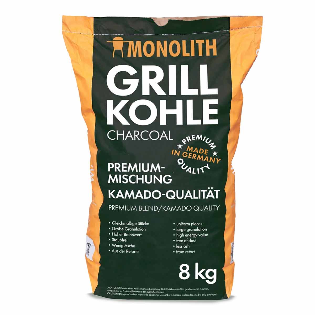 Monolith Holzkohle (8 kg)