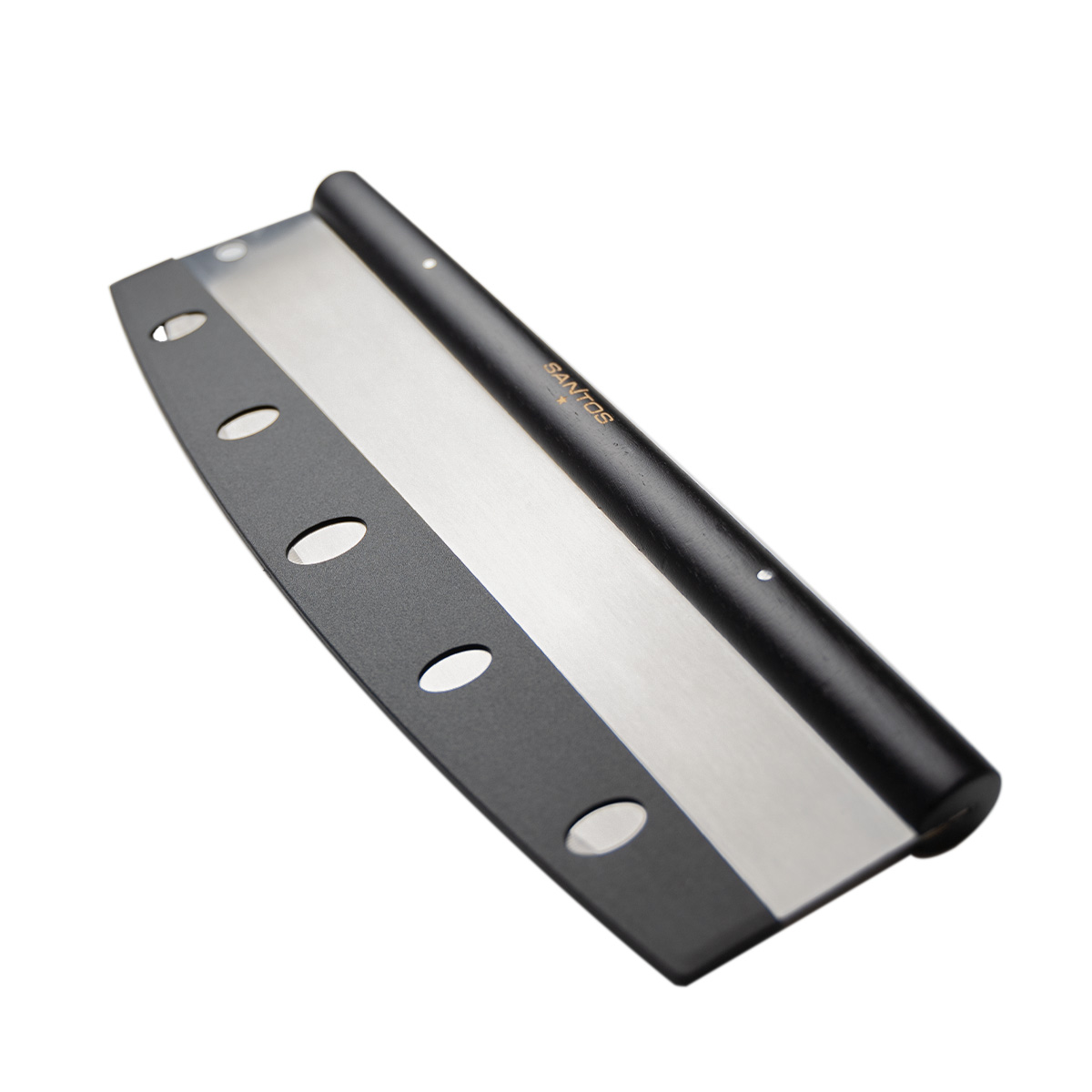 SANTOS Pizza Wiegemesser, Edelstahl, 35 cm SANTOS Pizza Wiegemesser, Edelstahl, 35 cm