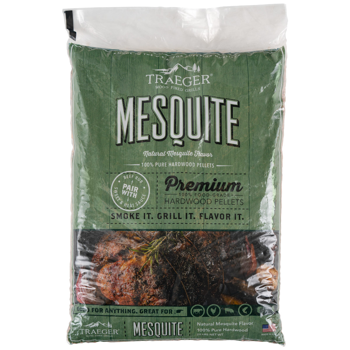 Traeger Prime Hartholz Pellets Mesquite