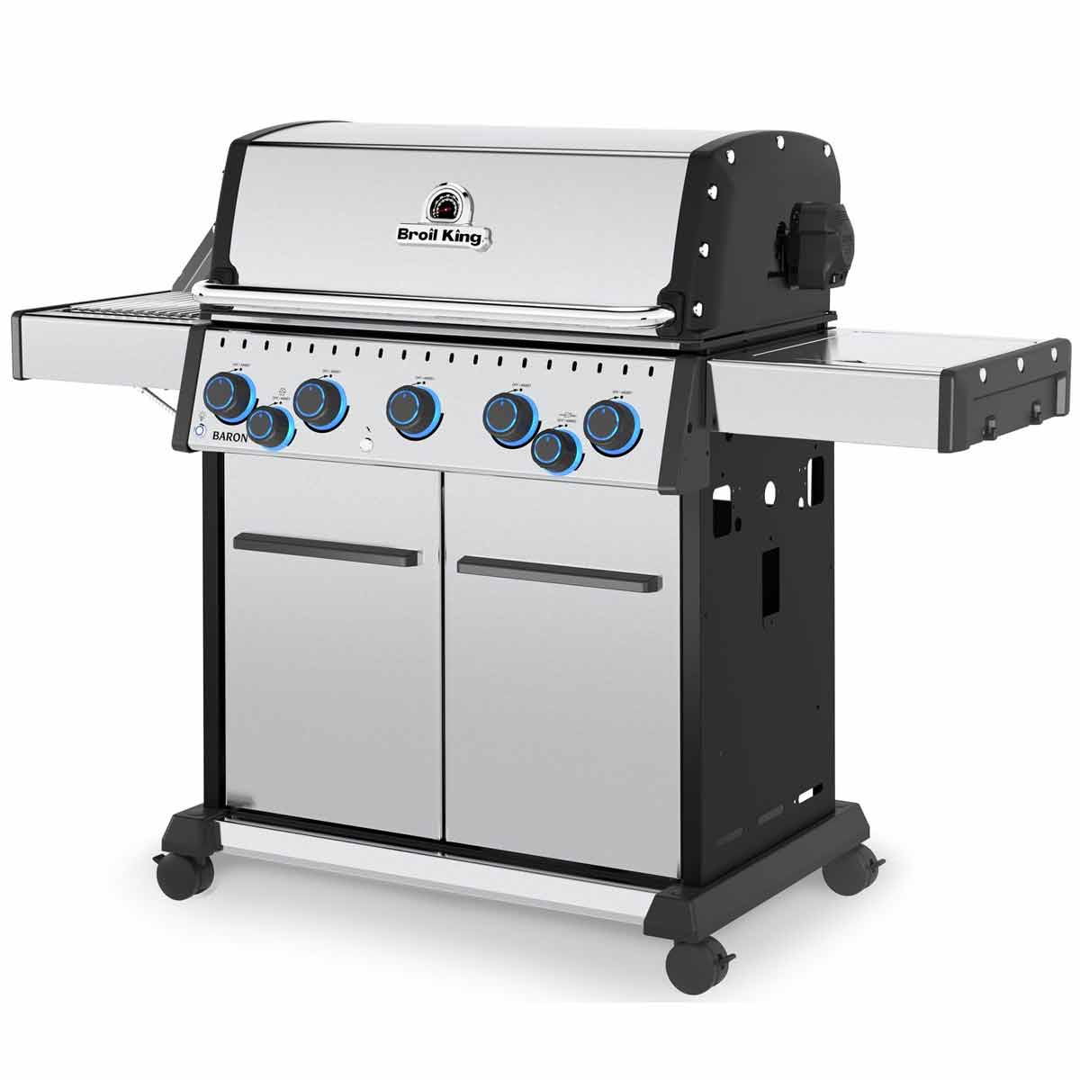 Broil King Baron 590 IRX Gasgrill Edelstahl inkl. Drehspieß