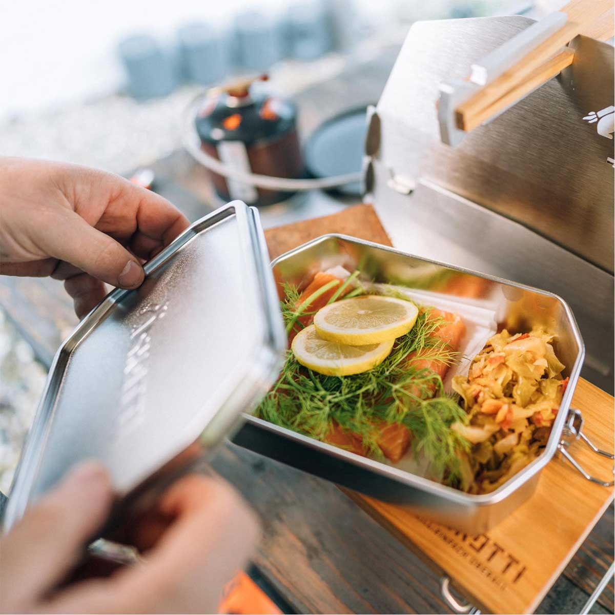 Skotti Boks Edelstahlbox 1 Liter Skotti Boks Edelstahlbox 1 Liter