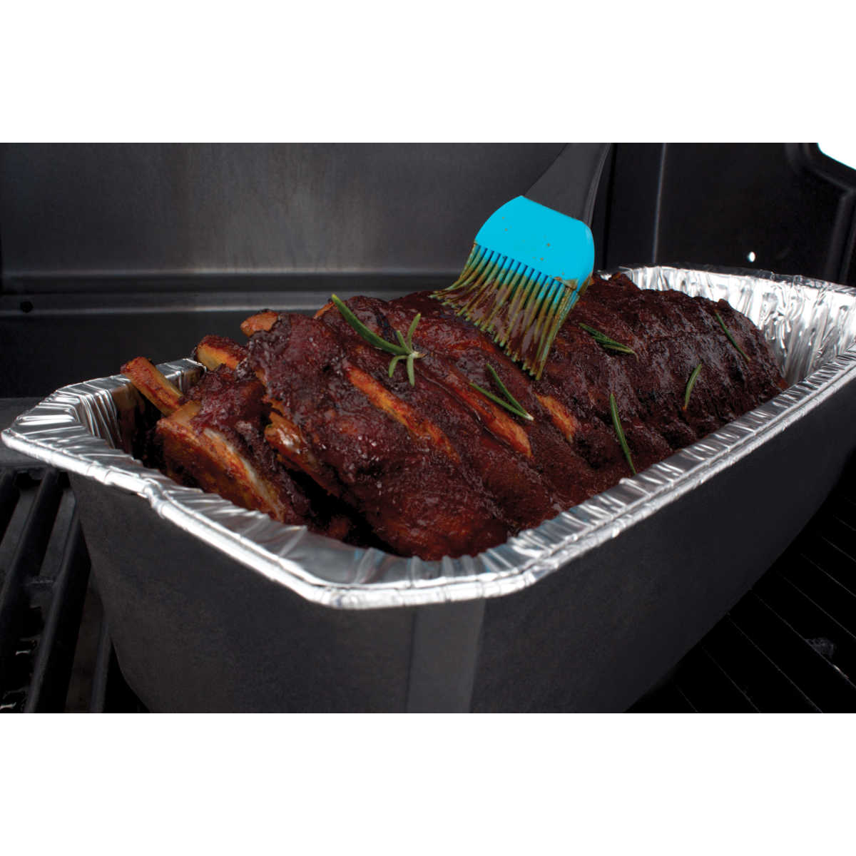 Broil King Alufolie Rib Roaster für saftige Spare Ribs