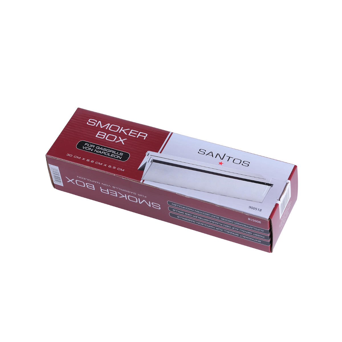 SANTOS Smoker Box für Napoleon Gasgrills Verpackung