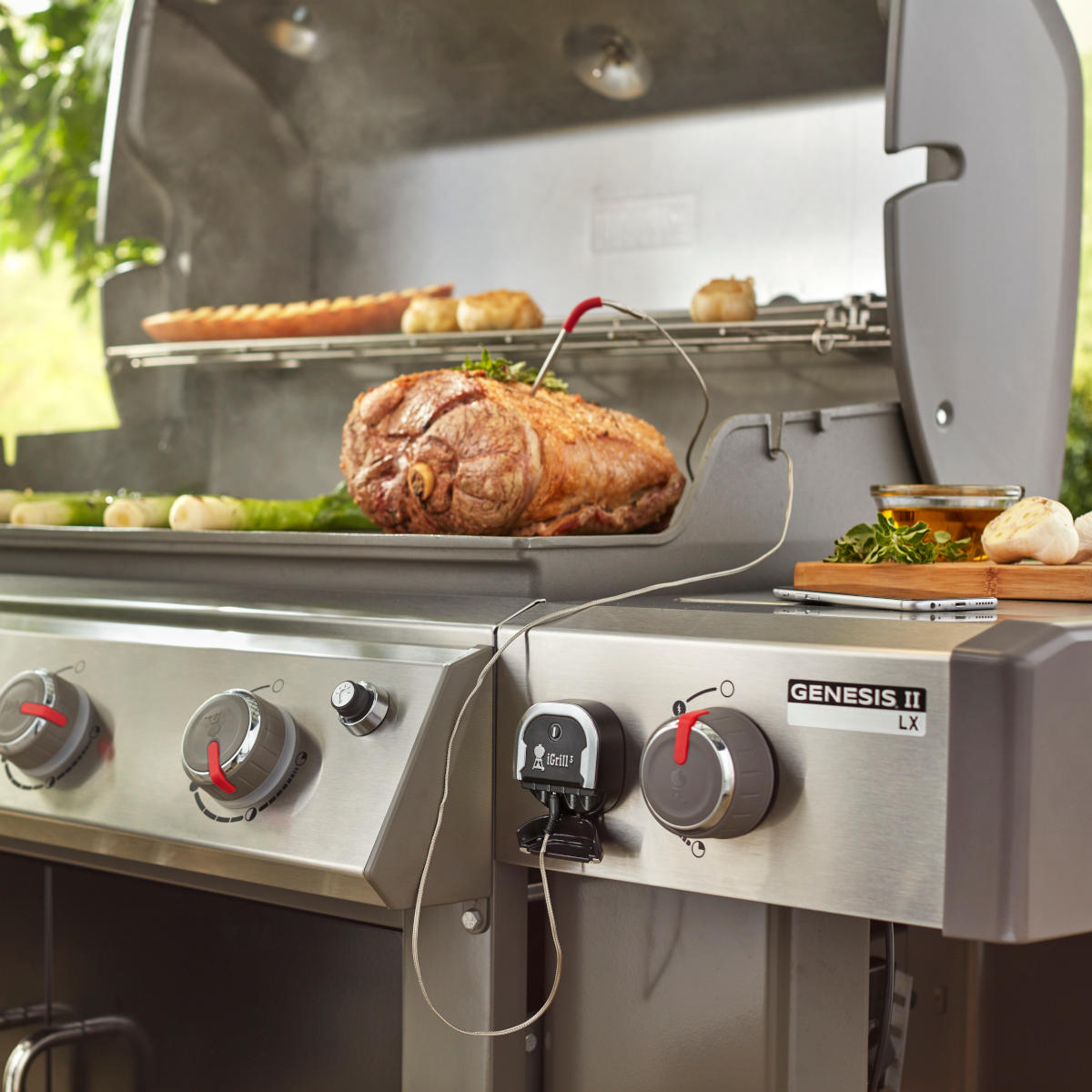 Weber iGrill 3 für alle Sprit II und Genesis II Modelle Weber iGrill 3 für alle Sprit II und Genesis II Modelle