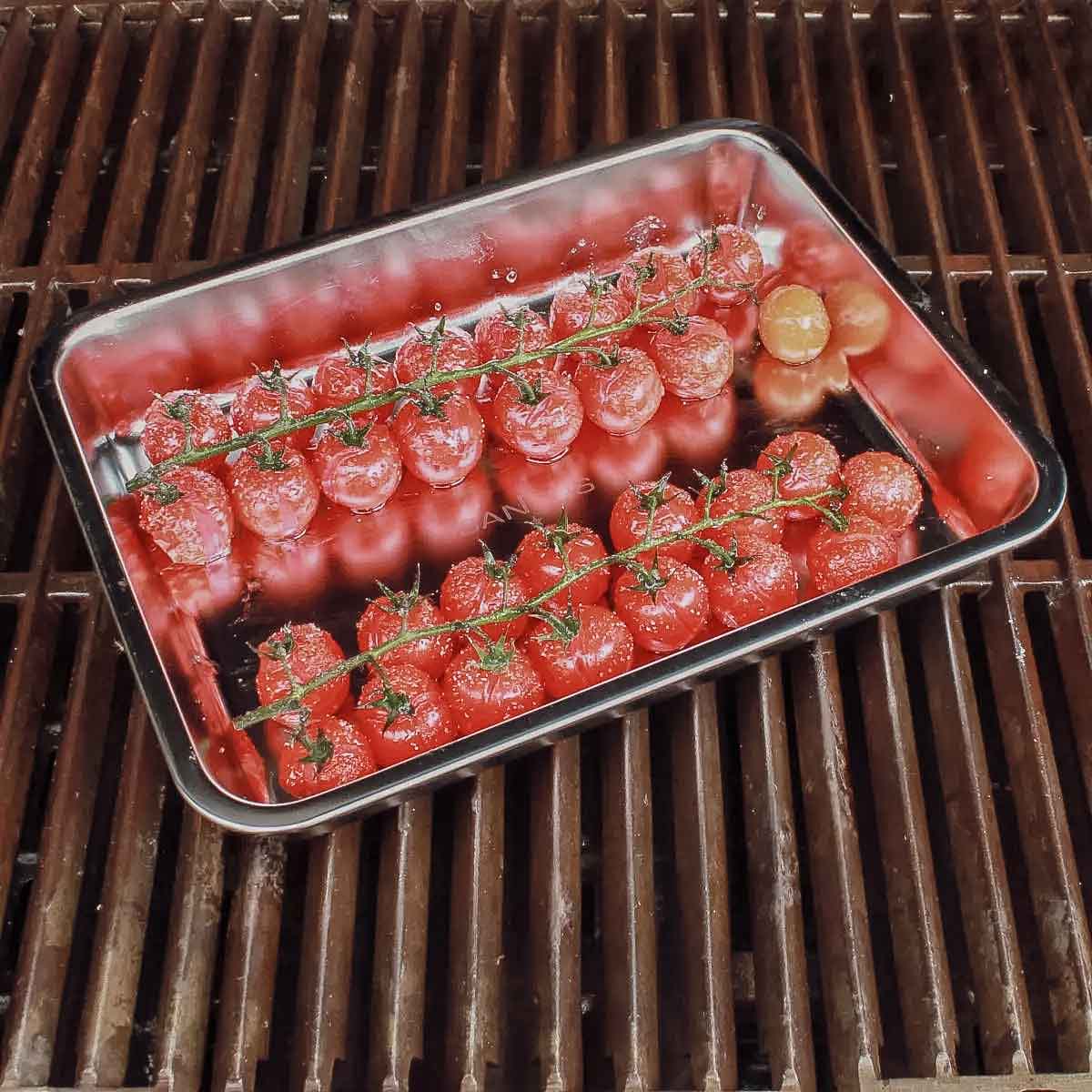 SANTOS Edelstahl Grillschale & Auffangschale, klein SANTOS Edelstahl Grillschale & Auffangschale, klein