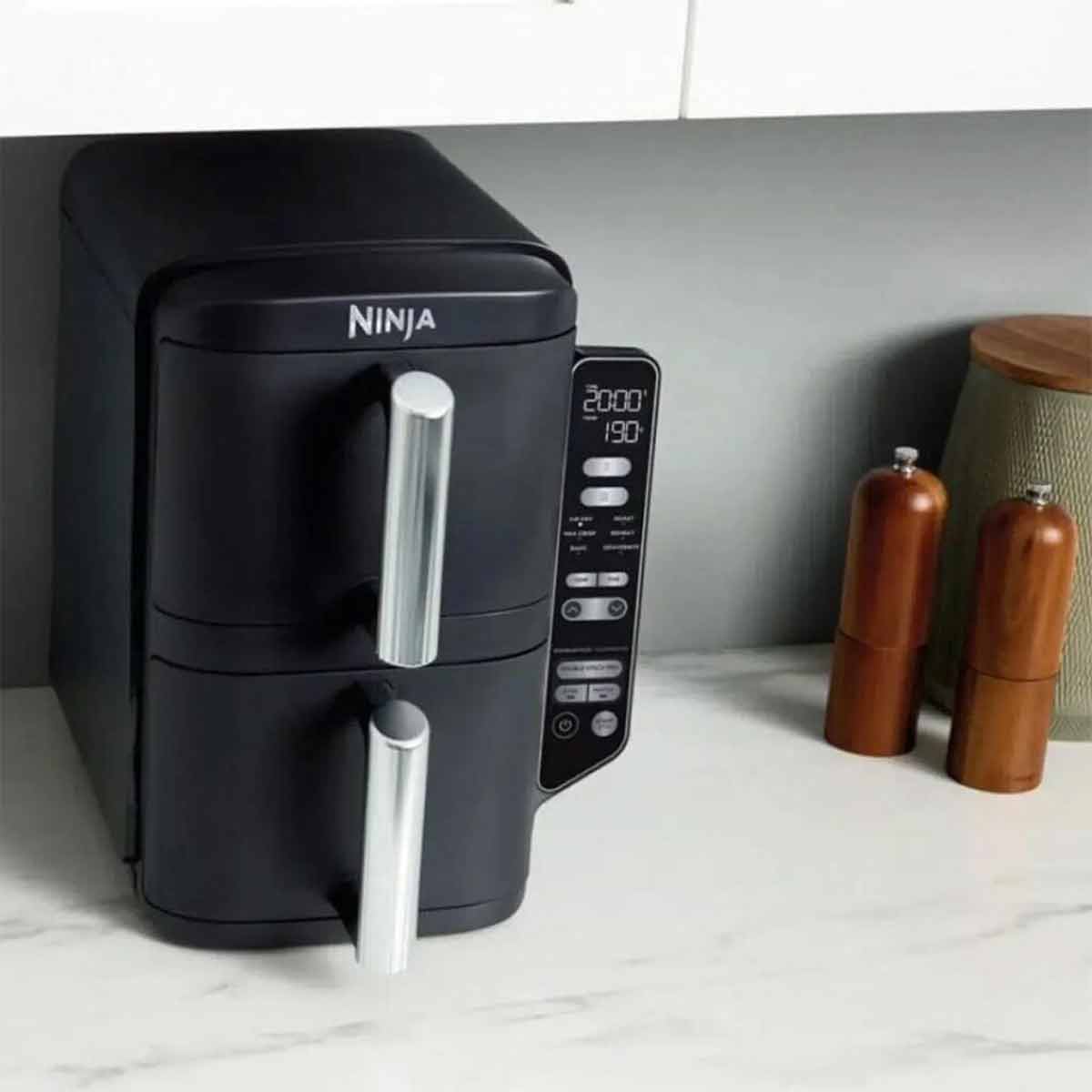 Ninja Double Stack 2‑Ebenen Heißluftfritteuse 7,6 L 