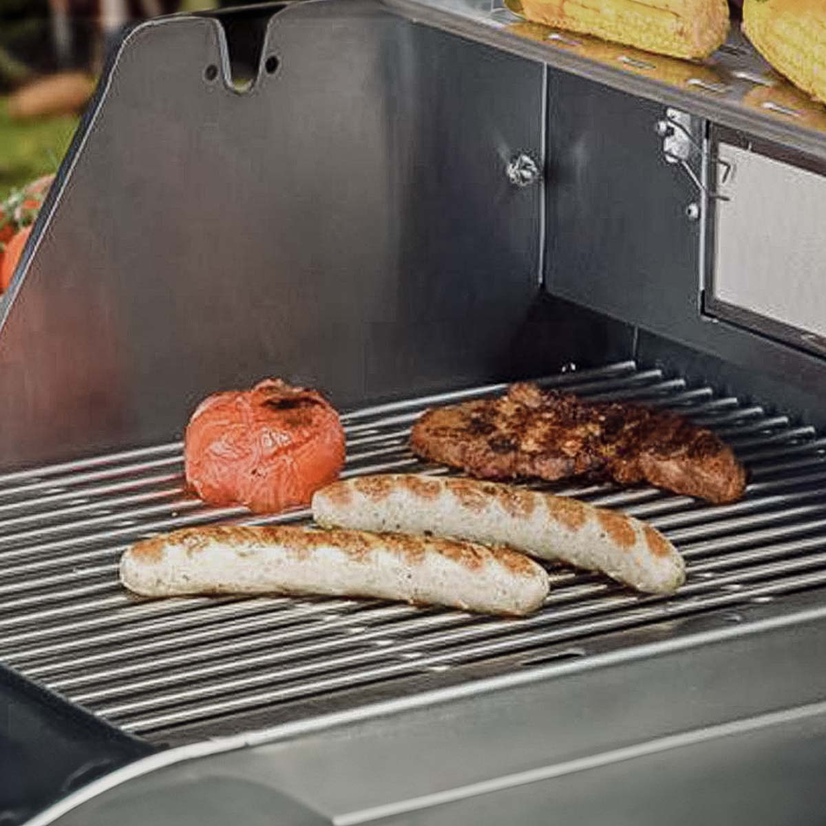 SANTOS Edelstahl Grillrost 46,5 x 38,4 cm