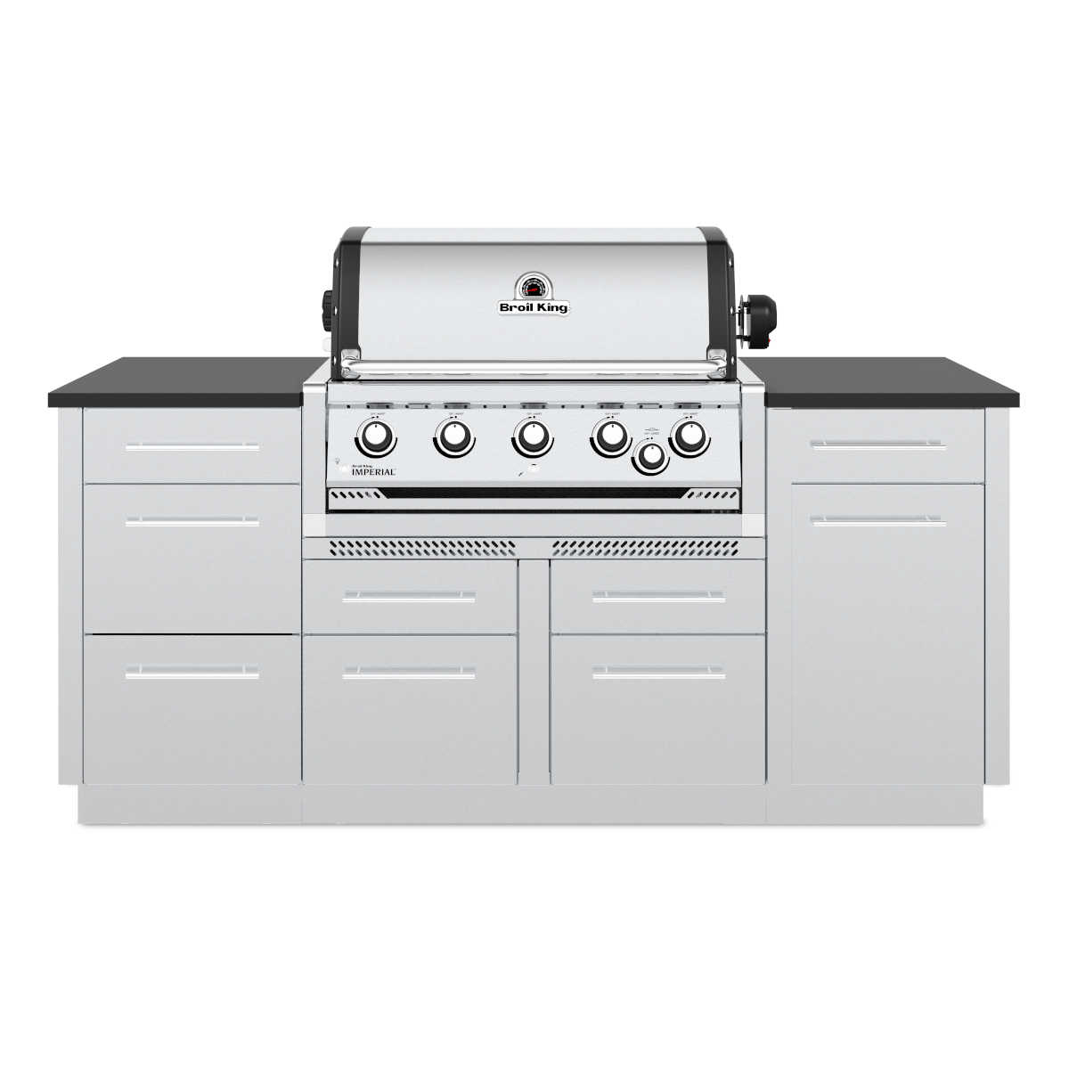 Broil King Imperial S570 Built In inkl. Drehspieß, Edelstahl, 2022