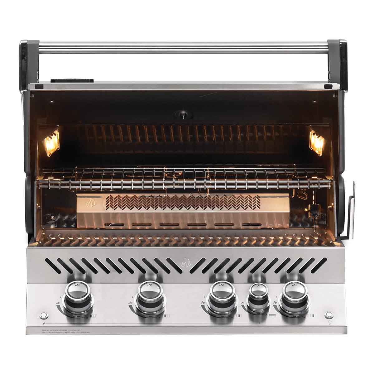 Napoleon Einbaugrill Prestige Pro 500, Edelstahl, 2022, inkl. Drehspieß Napoleon Einbaugrill Prestige Pro 500, Edelstahl, 2022, inkl. Drehspieß