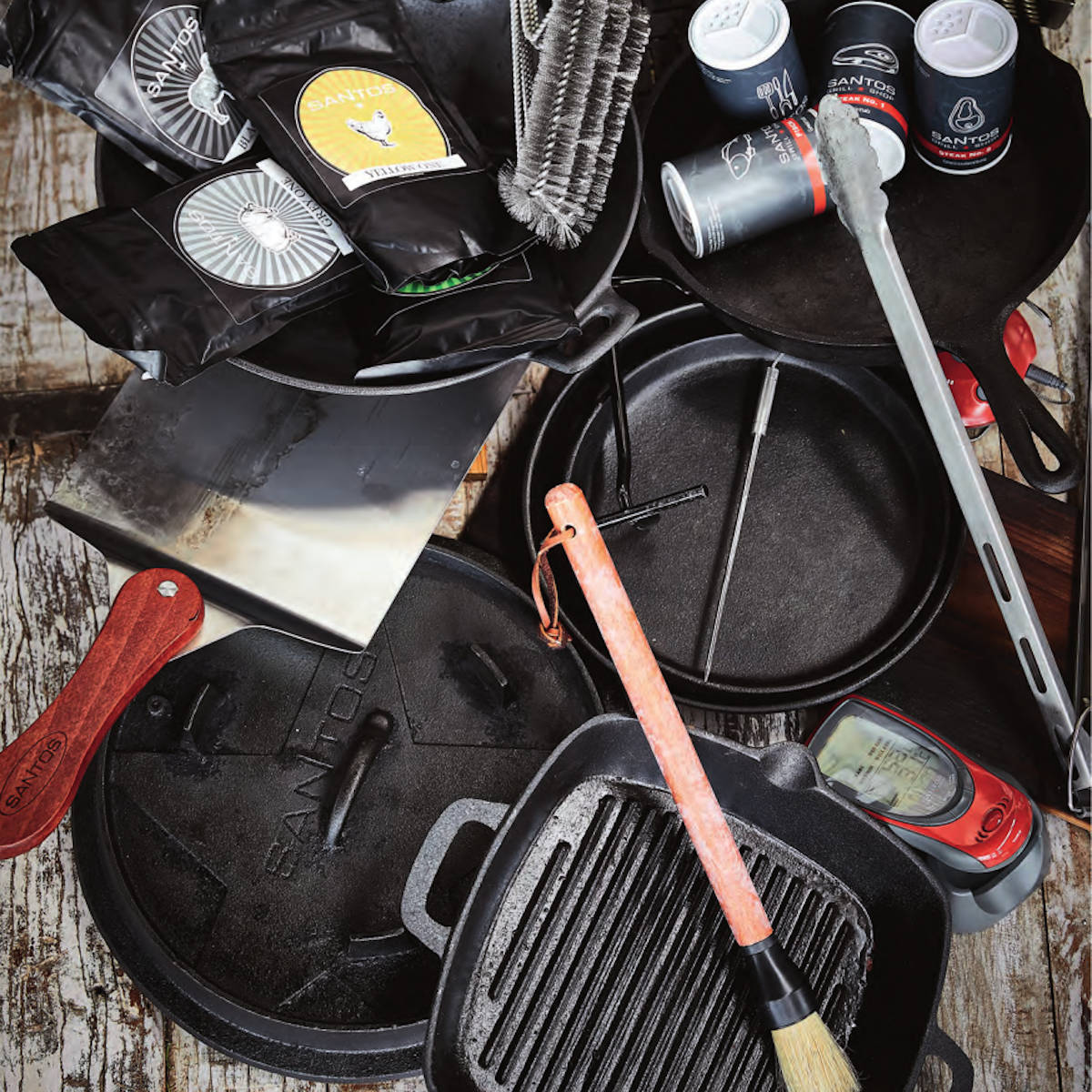 SANTOS DAS GRILLBUCH 100 Rezepte der Santos Grillmeister Grillzubehör SANTOS DAS GRILLBUCH 100 Rezepte der Santos Grillmeister Grillzubehör