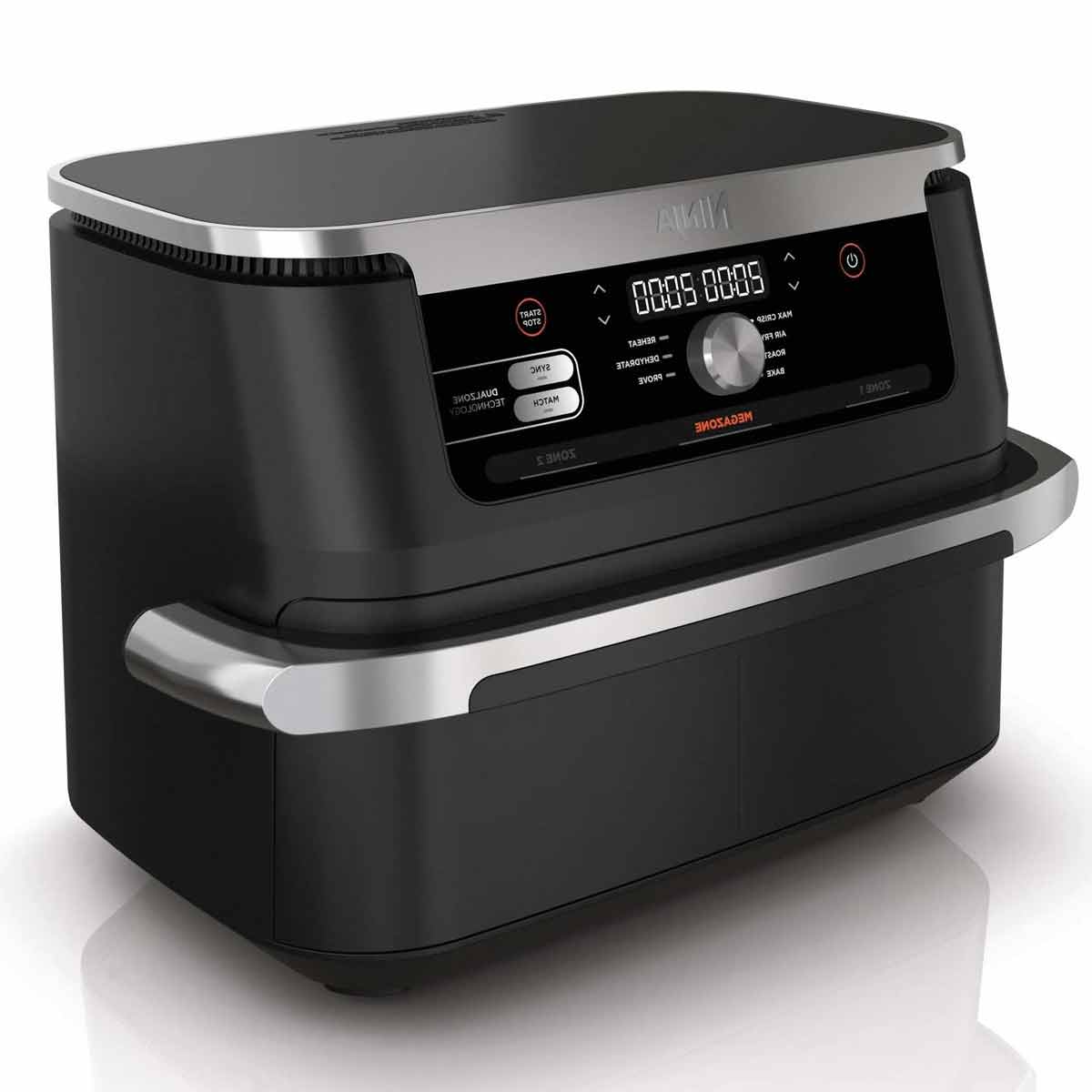 Ninja Foodi FlexDrawer Heißluftfritteuse, 10,4 Liter in Schwarz