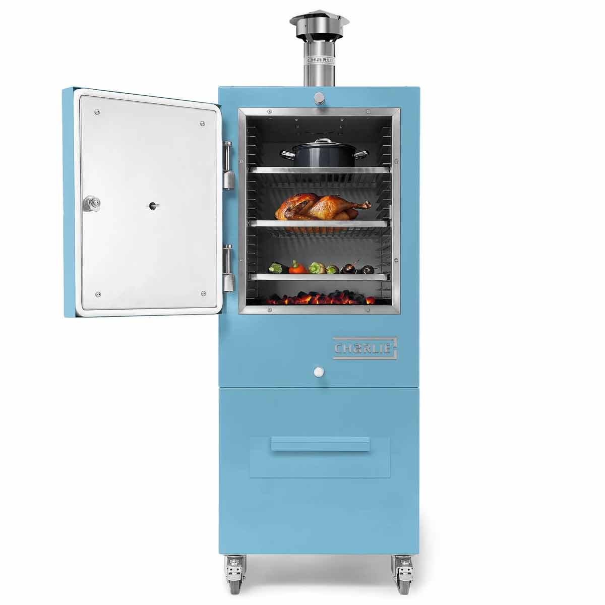 Charlie Oven Holzkohleofen | Blue Marlin