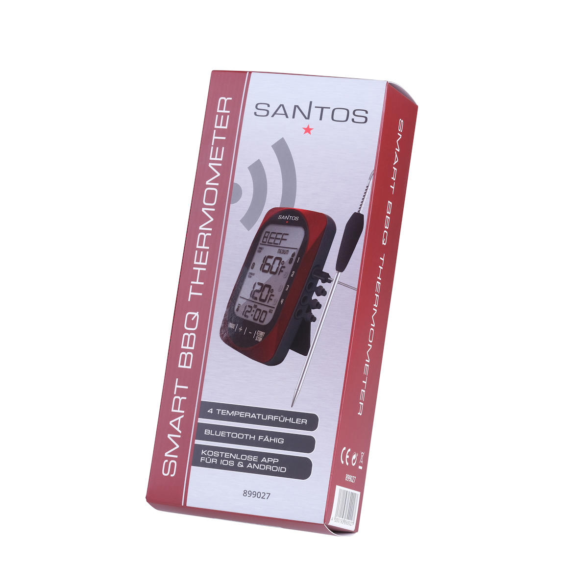 SANTOS Smart BBQ Thermometer Verpackung