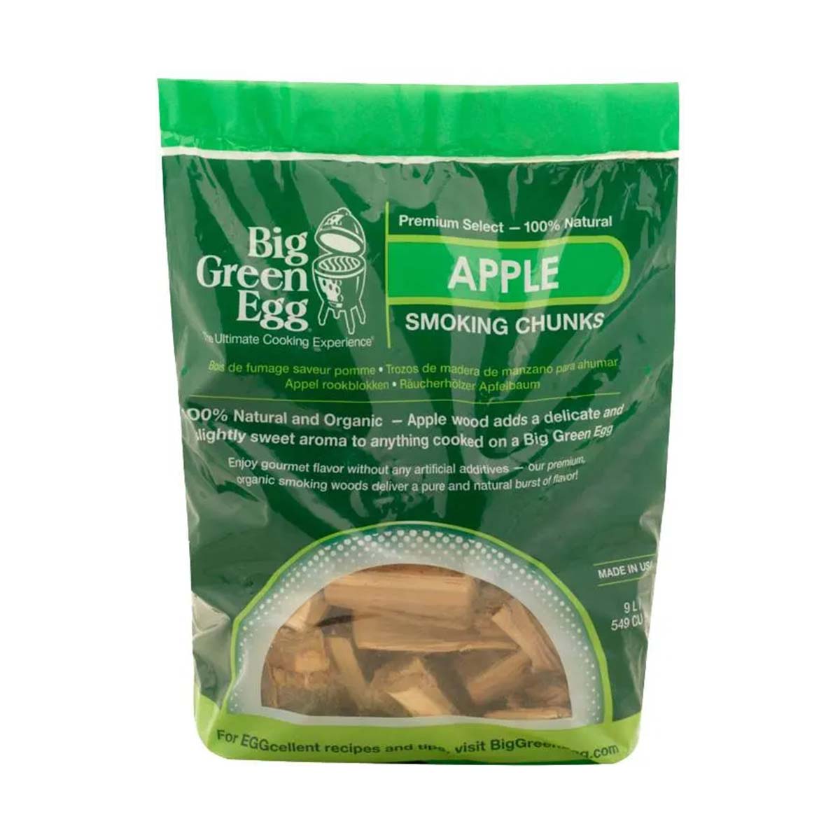 Big Green Egg Holz-Chunks, Apfel Big Green Egg Holz-Chunks, Apfel
