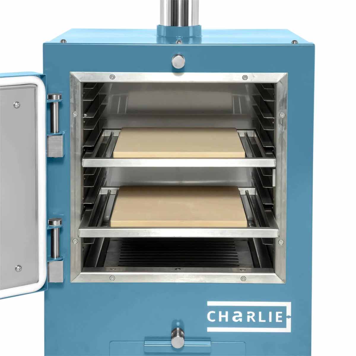 Charlie Oven Cheeky Tischofen mit separat erhältlichen Pizzasteinen