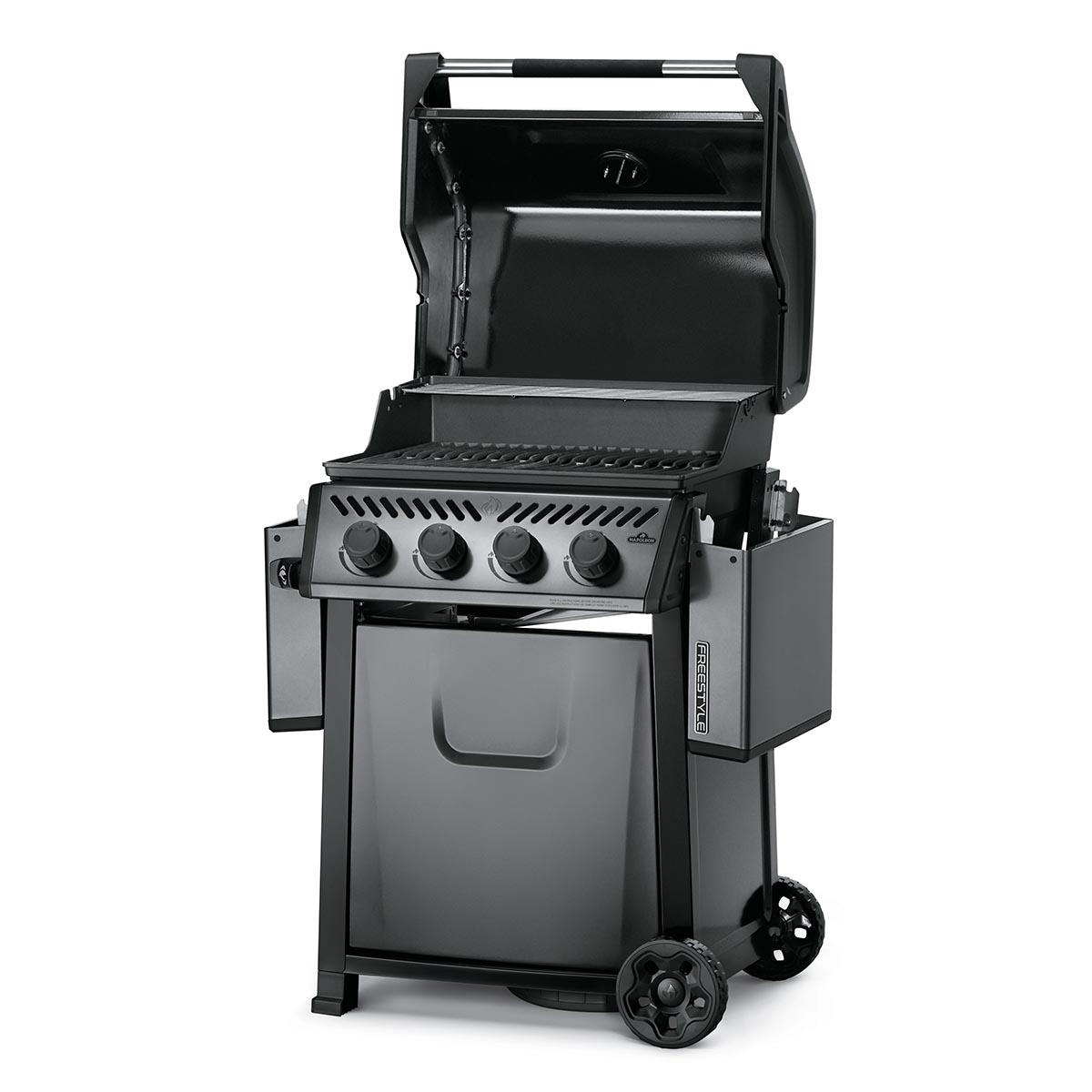 Napoleon Gasgrill Freestyle 425, 4 Hauptbrenner, Graphit abgeklappte Seitenablage