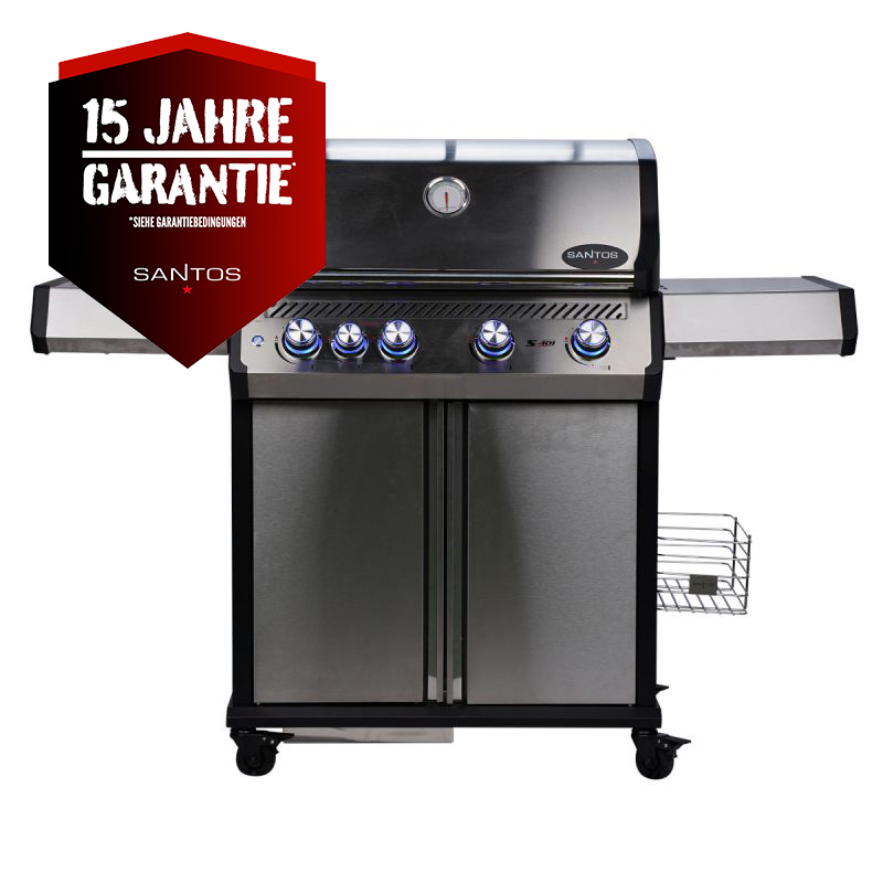 SANTOS S-401 Pro Edelstahl | Seitenkocher