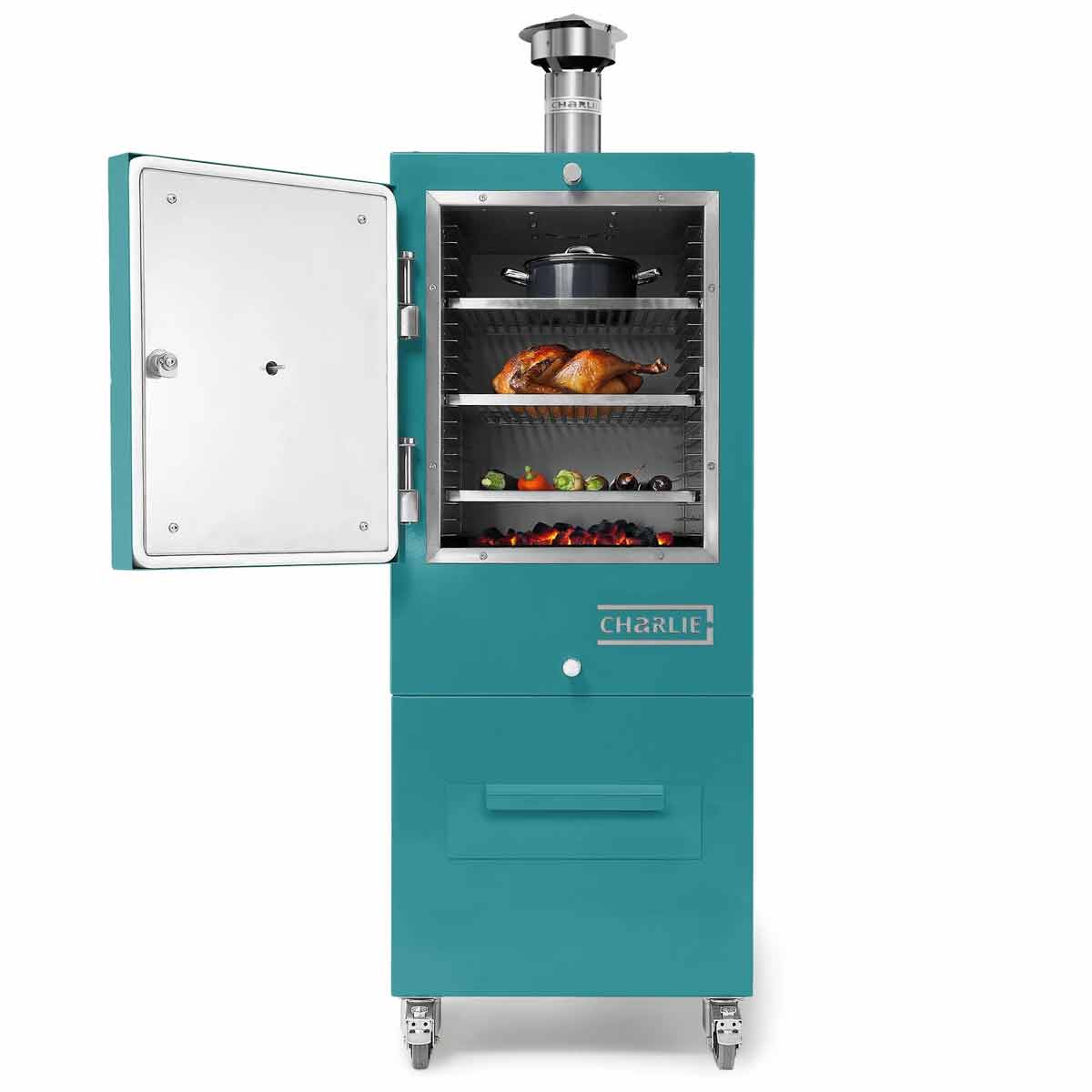 Charlie Oven Holzkohleofen | Teal Duck