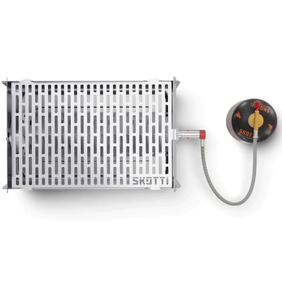Skotti Grill 2.0 – zerlegbarer Edelstahl Gasgrill Skotti Grill 2.0 – zerlegbarer Edelstahl Gasgrill