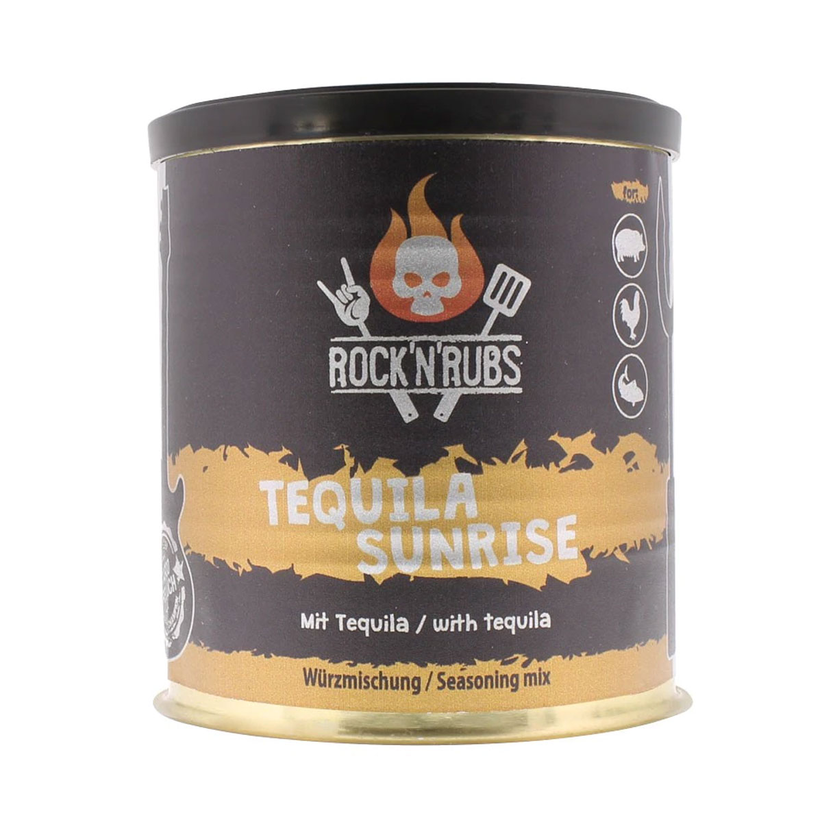 Rock'n'Rubs "Tequila Sunrise" Silver Line Rub, 130g Rock'n'Rubs "Tequila Sunrise" Silver Line Rub, 130g