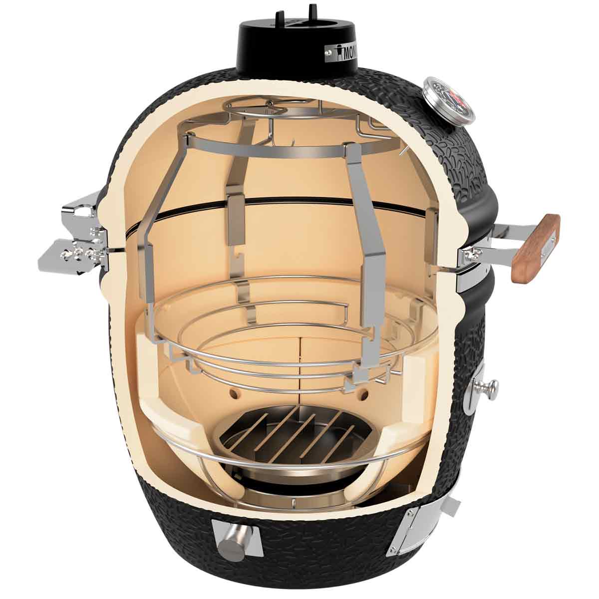 Monolith Smoke Set für 66er Keramikgrills