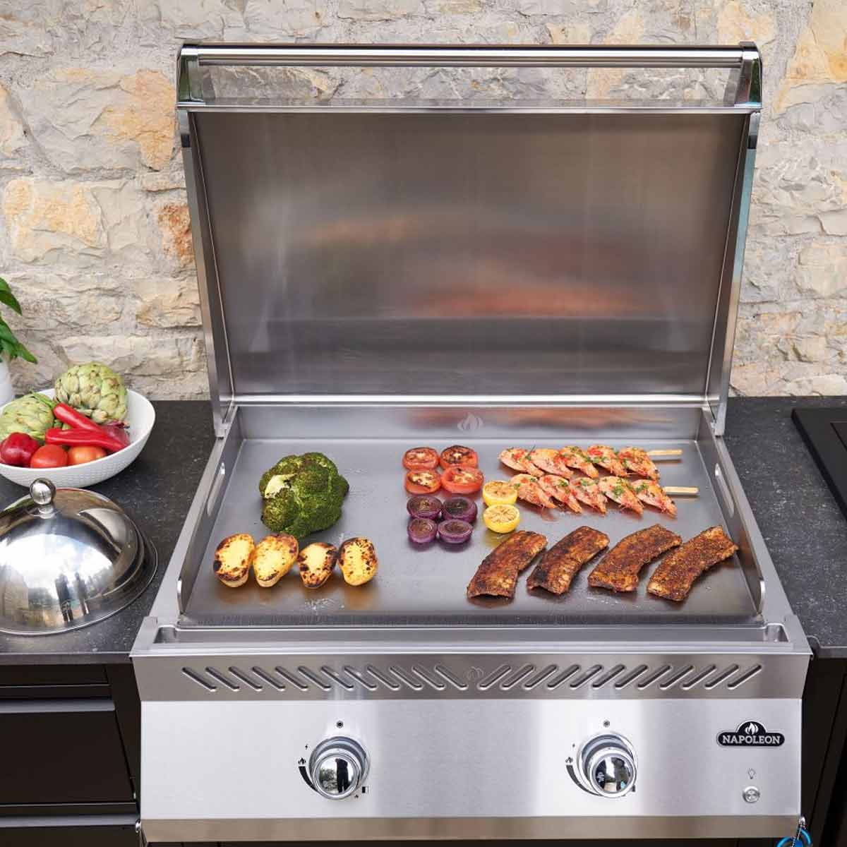 Napoleon Einbau Plancha 700-Series 32 Zoll | Edelstahl Napoleon Einbau Plancha 700-Series 32 Zoll | Edelstahl
