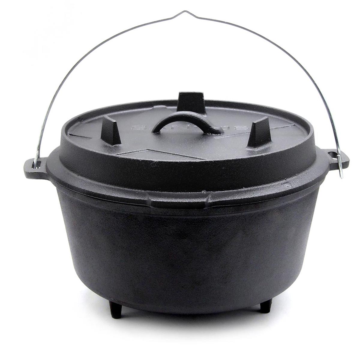 SANTOS Dutch Oven 9qt mit Füßen