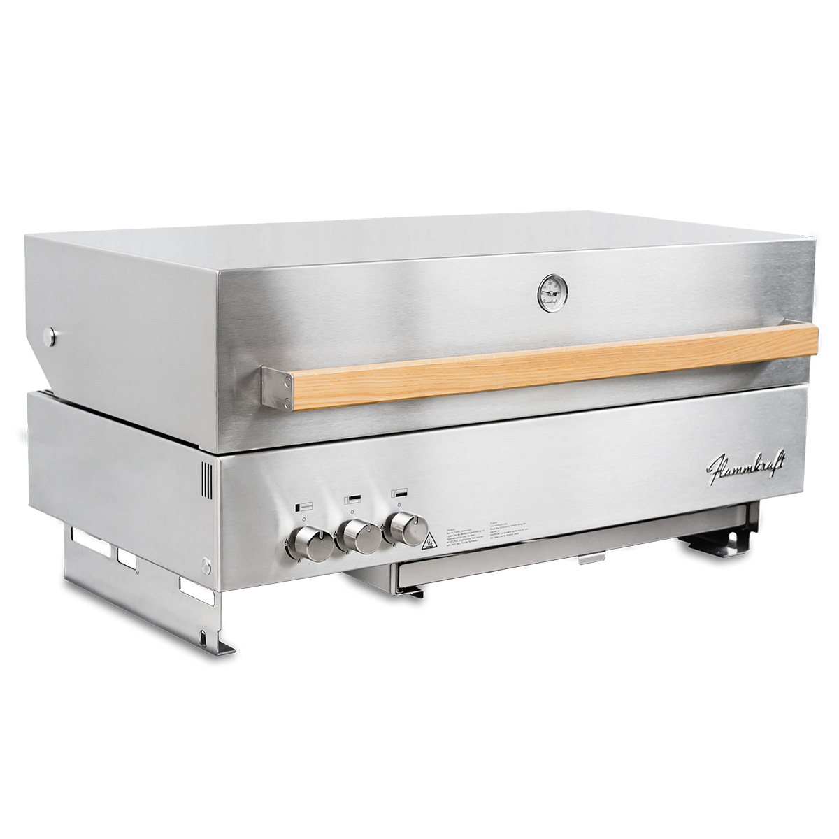 Flammkraft Block D | Gen. 5 | Einbaugrill | Erdgas